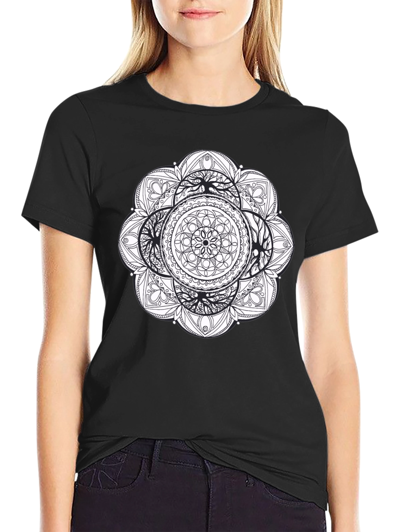 Mandala Tree of Life Graphic Tee