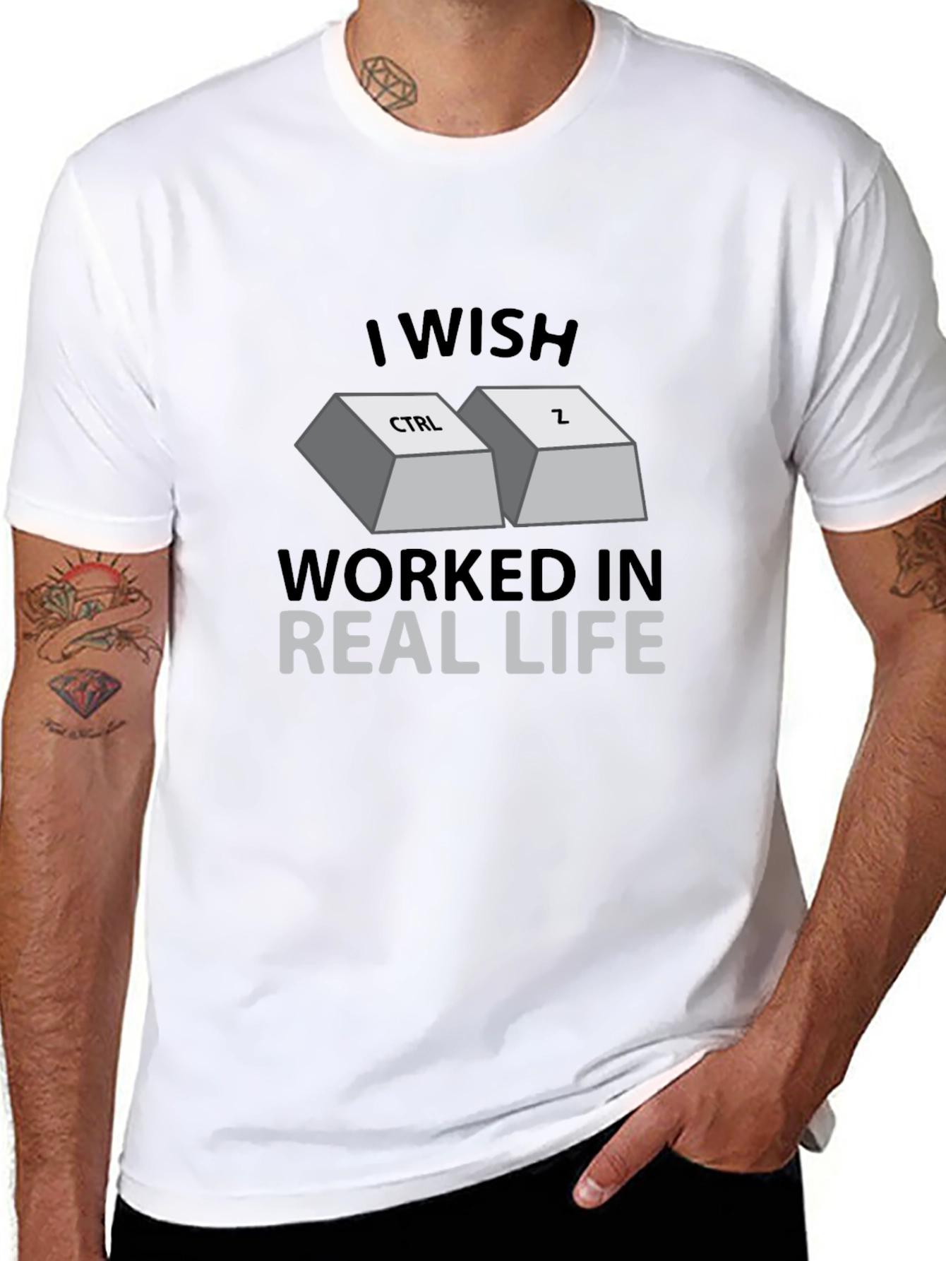 Ctrl + Z  T-Shirt - Undo in Real Life!