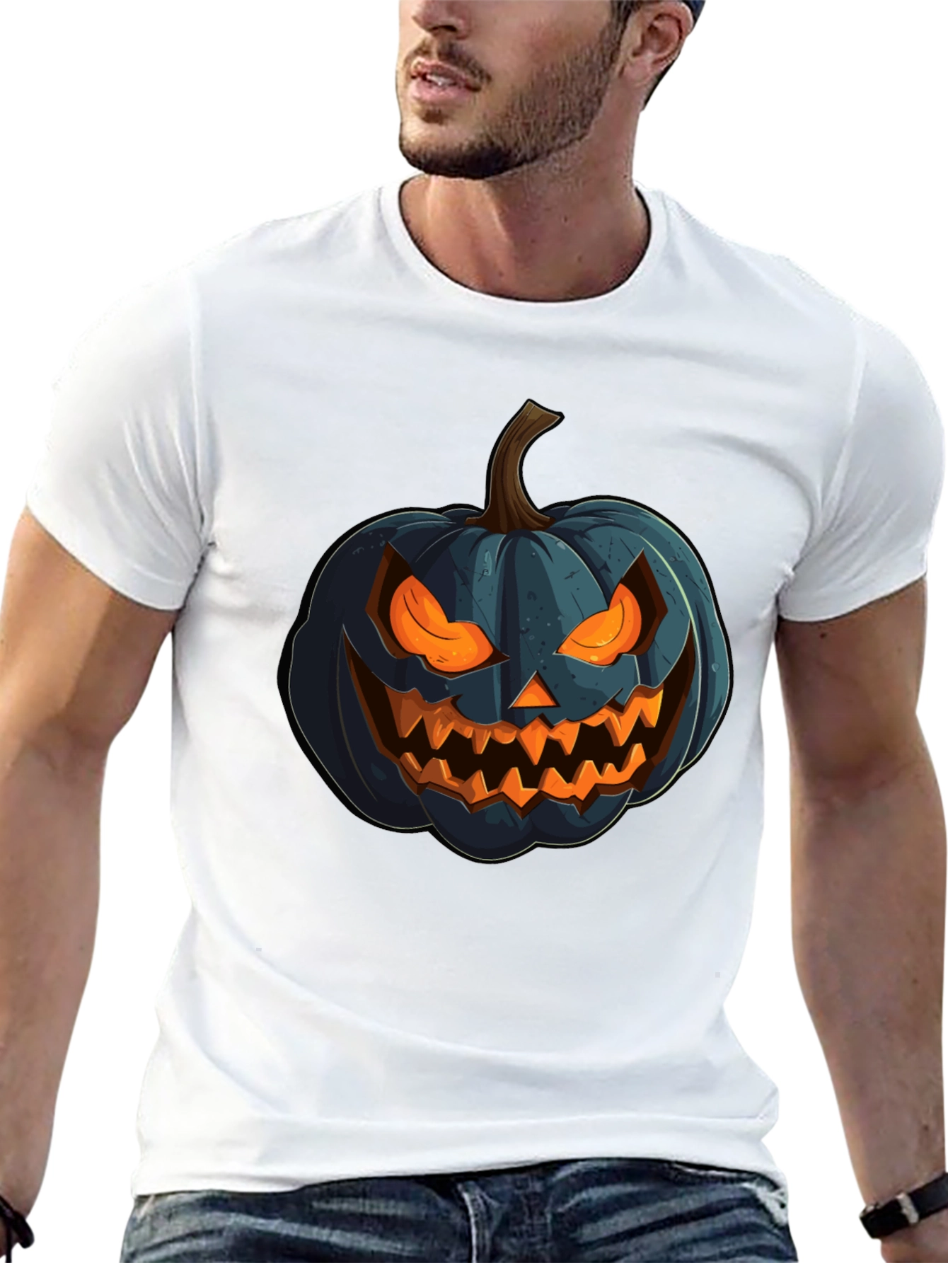 Halloween Pumpkin Graphic Tee
