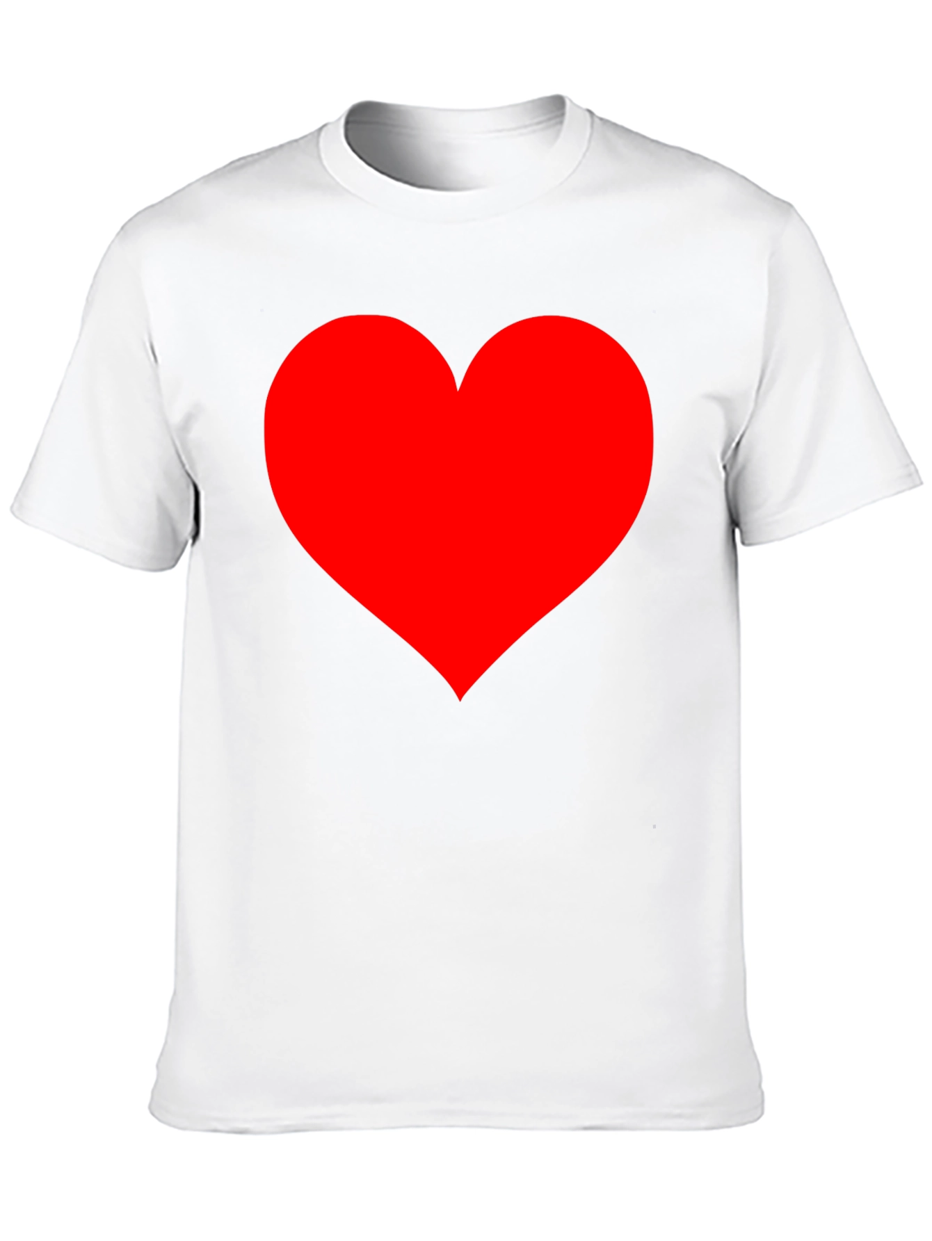 Heart Graphic Black T-Shirt