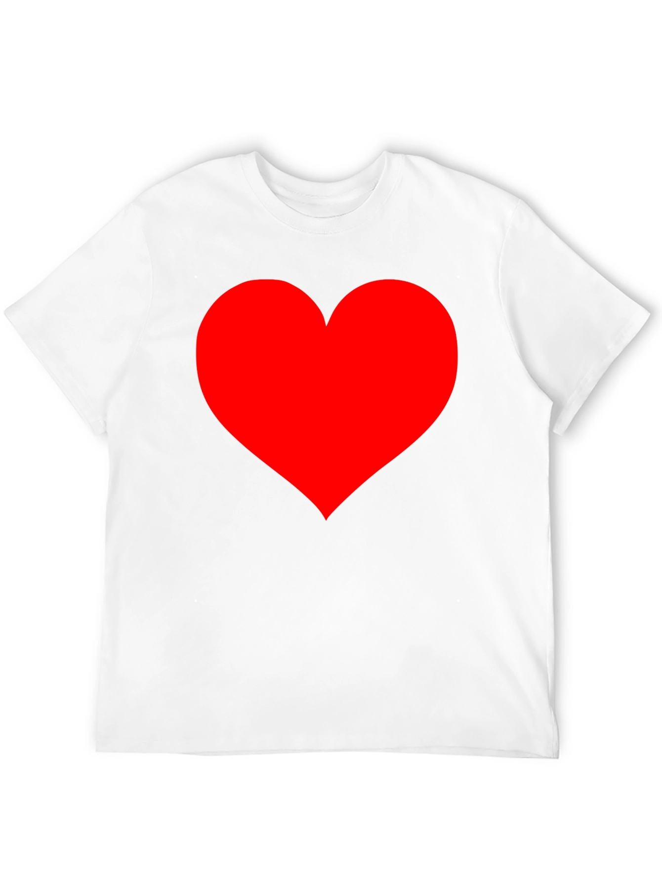Heart Graphic Black T-Shirt