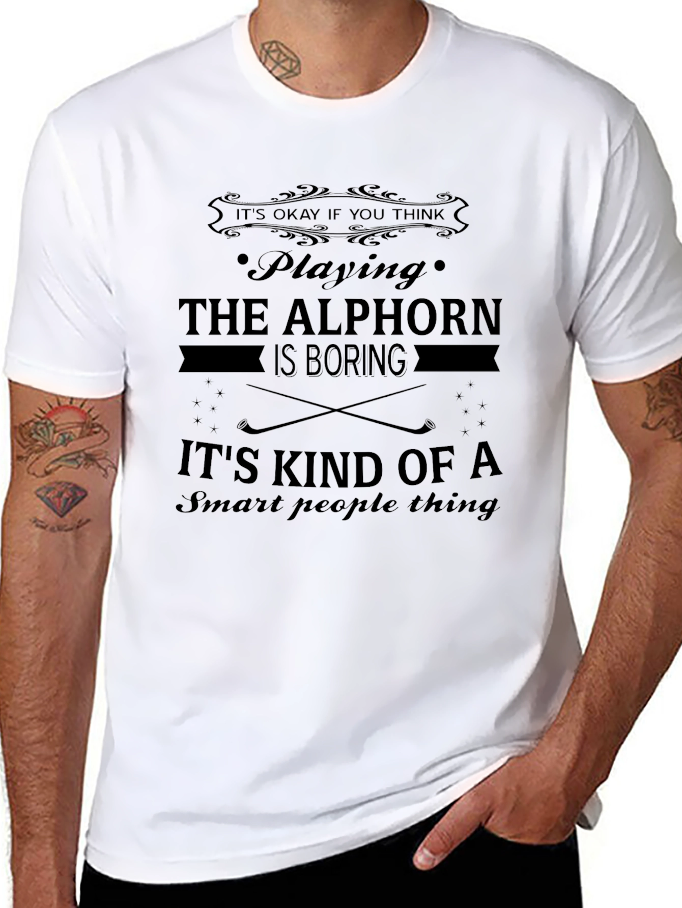 Alphorn Smart People T-Shirt