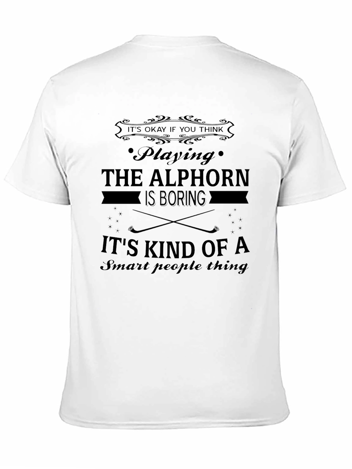 Alphorn Smart People T-Shirt