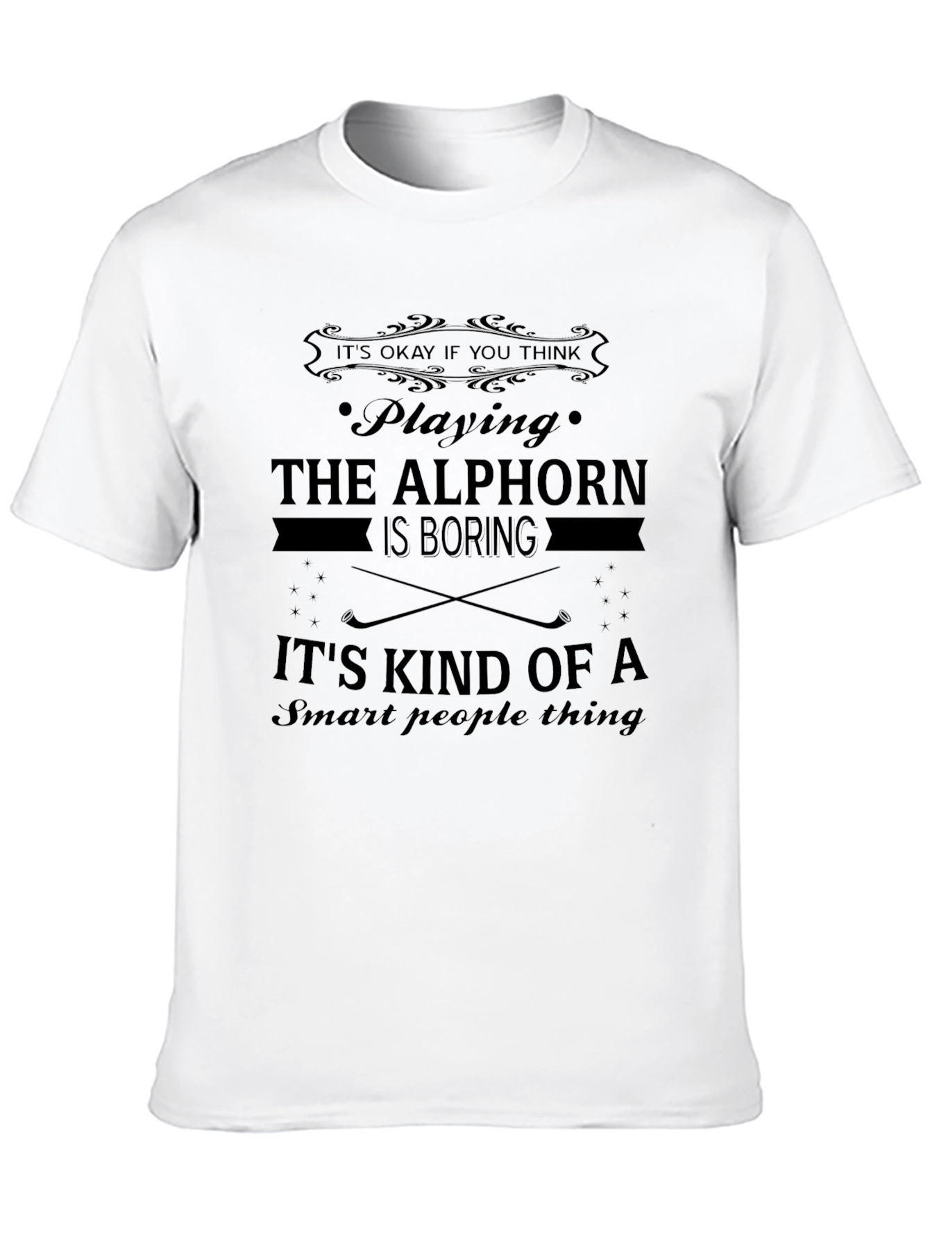 Alphorn Smart People T-Shirt