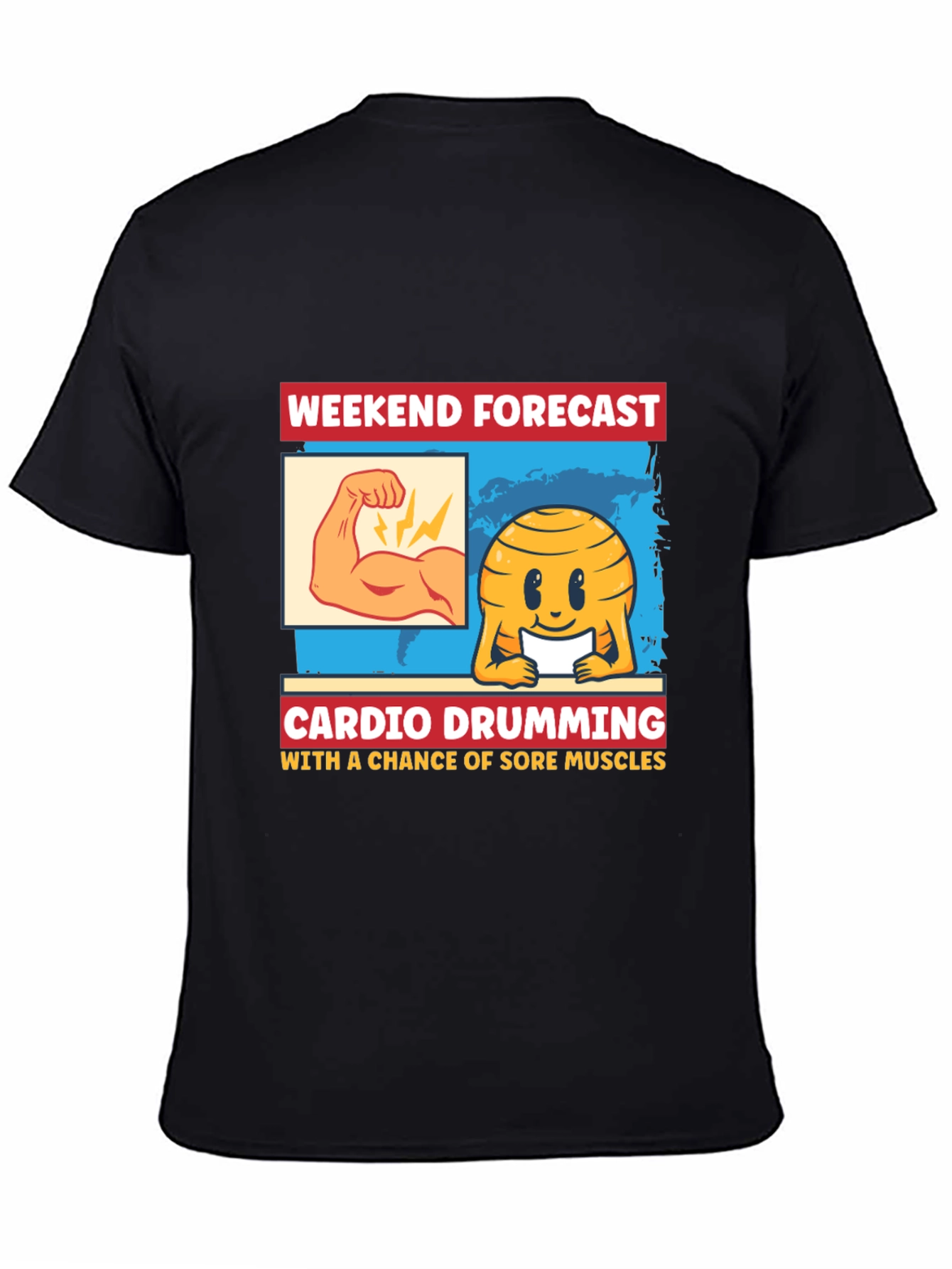 Weekend Forecast Cardio Drumming T-Shirt