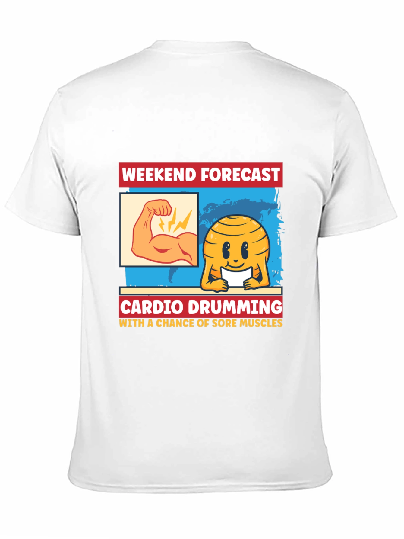 Weekend Forecast Cardio Drumming T-Shirt