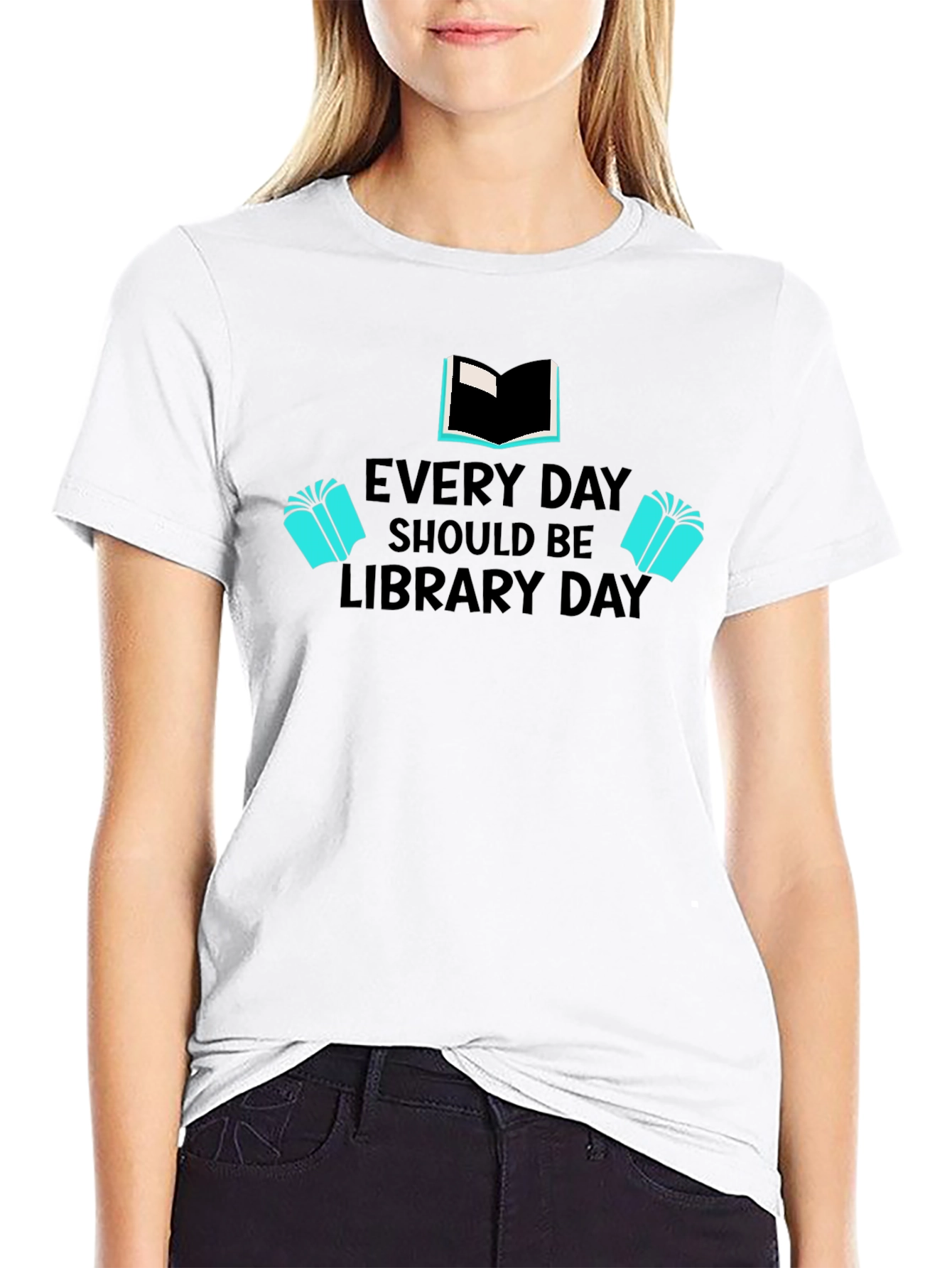Every Day Should Be Library Day T-Shirt
