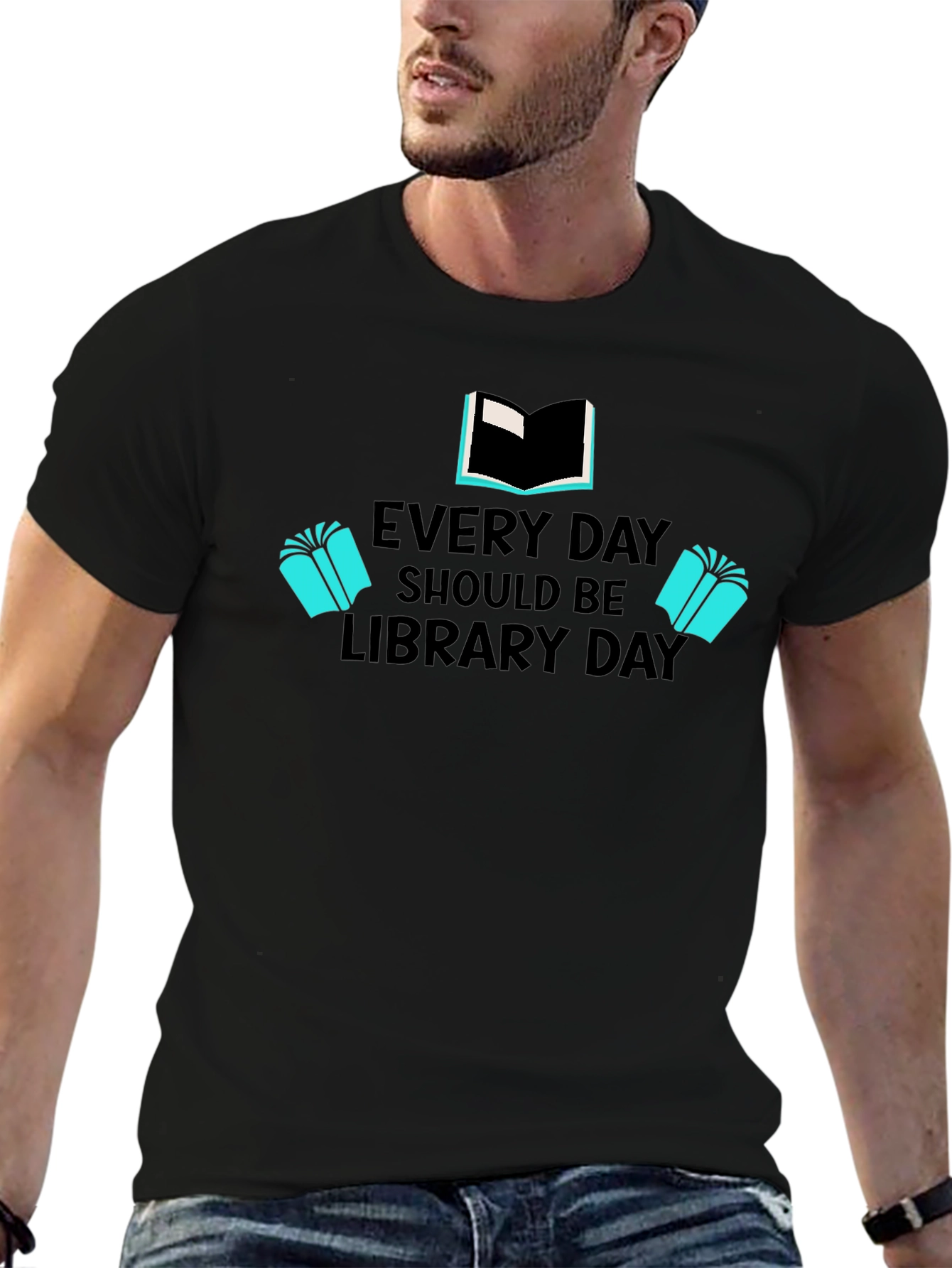 Every Day Should Be Library Day T-Shirt
