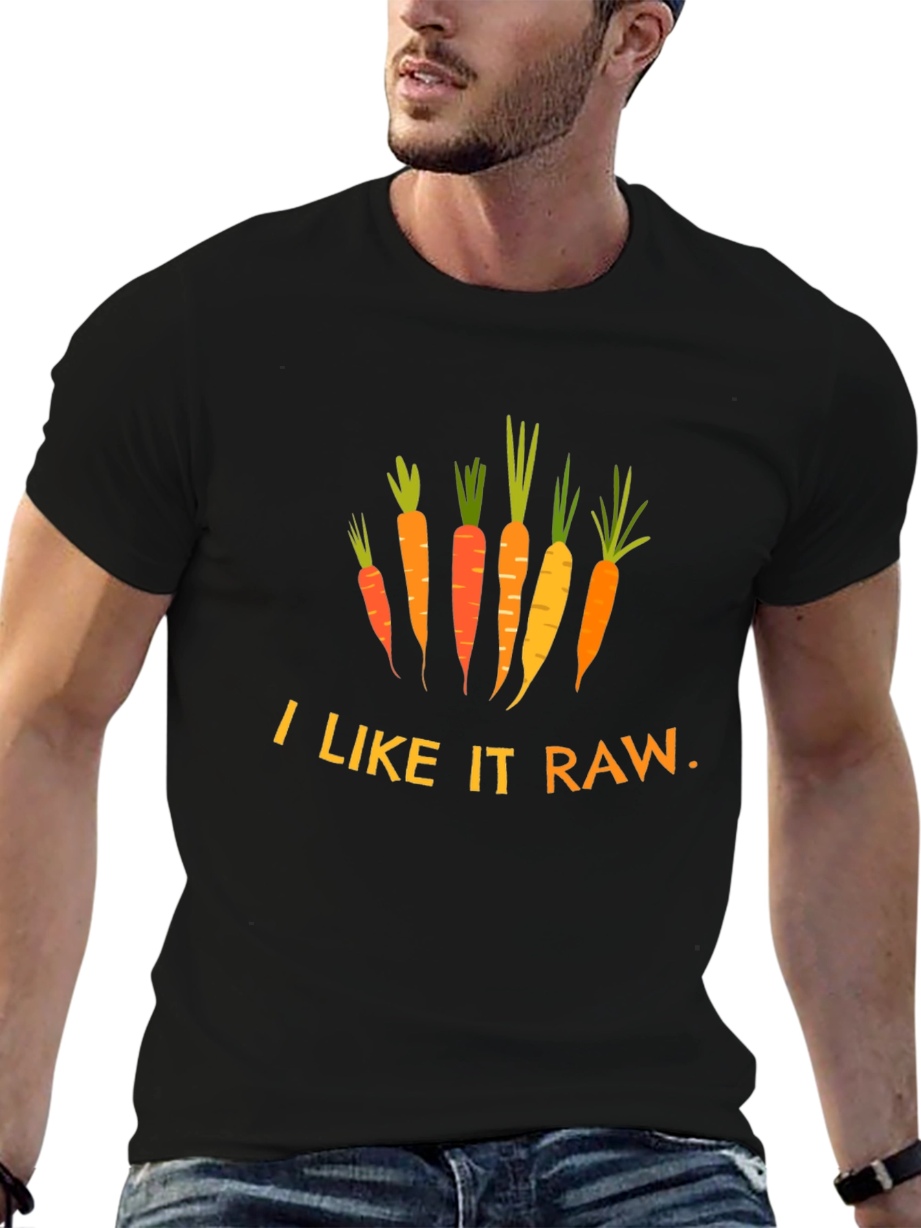 I Like It Raw Carrot T-Shirt