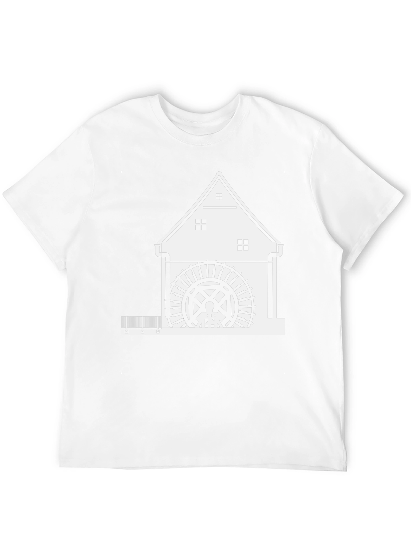 Black Watermill Graphic Tee