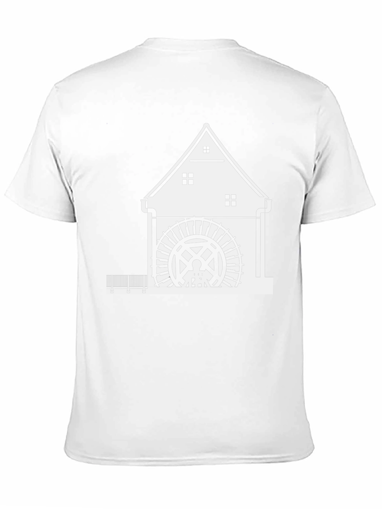 Black Watermill Graphic Tee