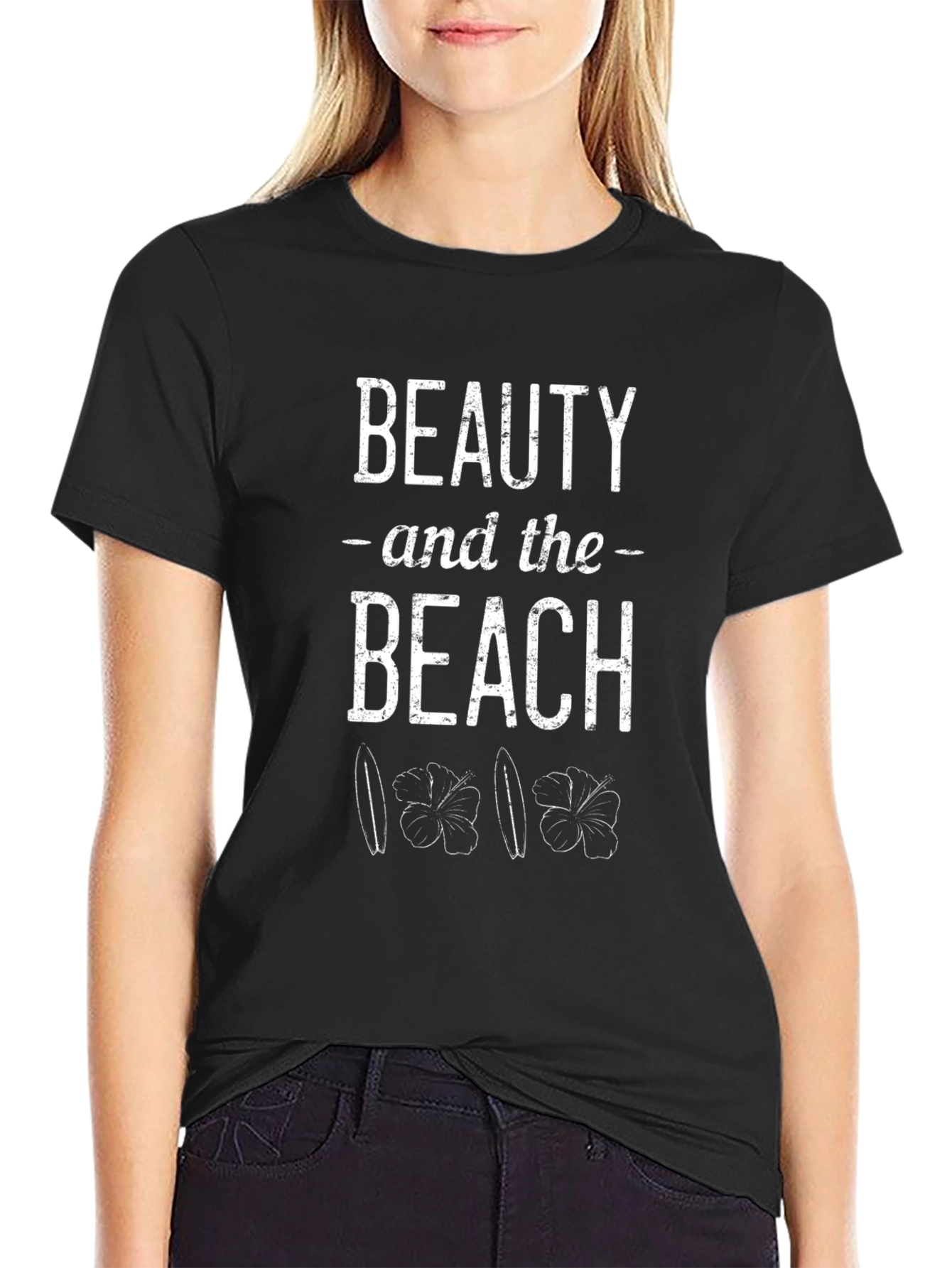 Beauty and the Beach Graphic Tee - Relaxed Fit