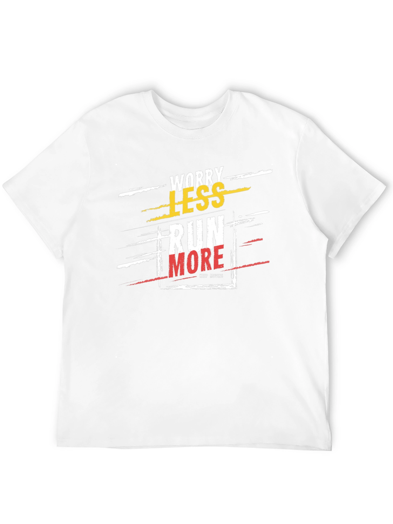 Worry Less Run More Graphic Tee