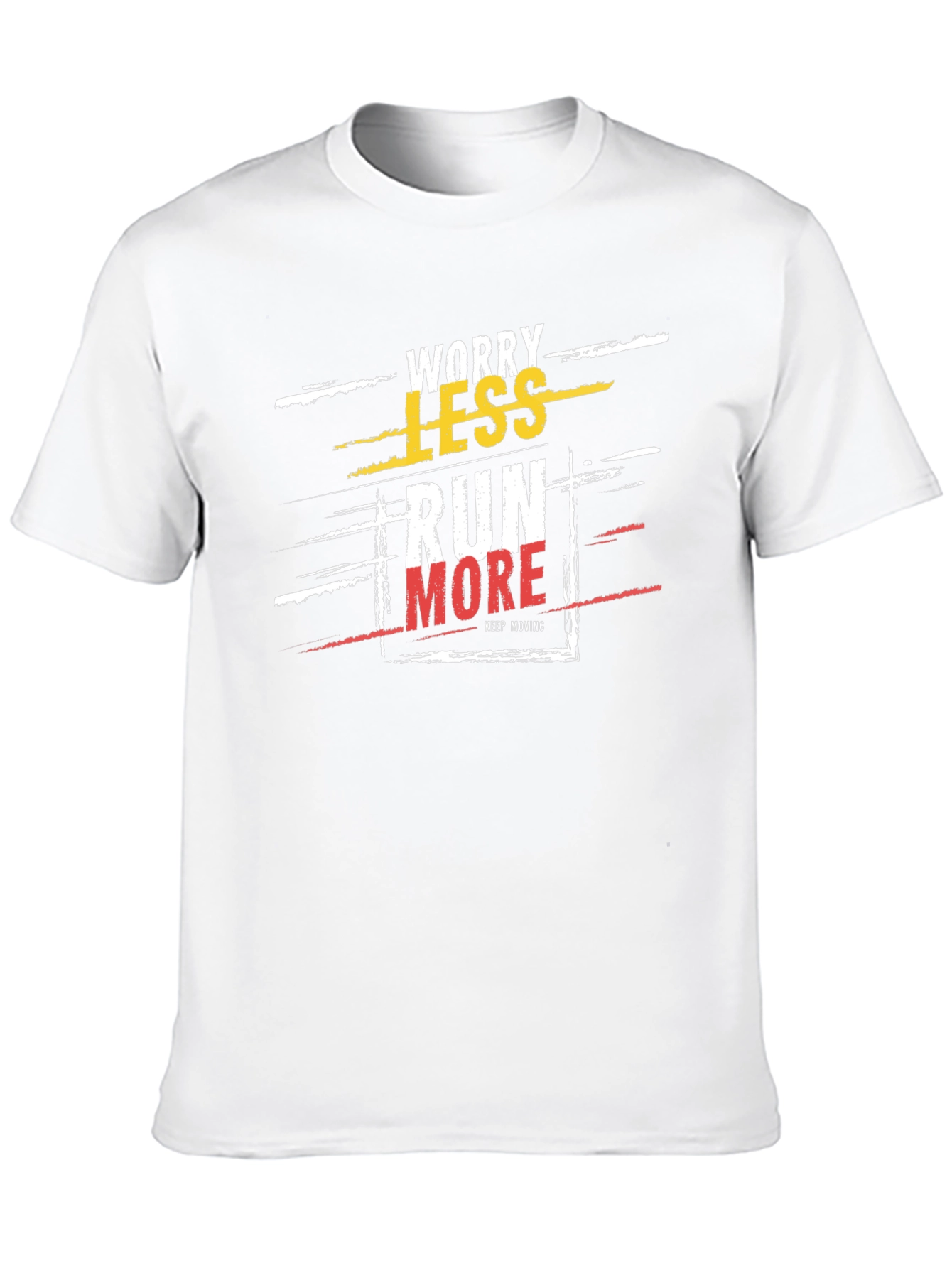 Worry Less Run More Graphic Tee