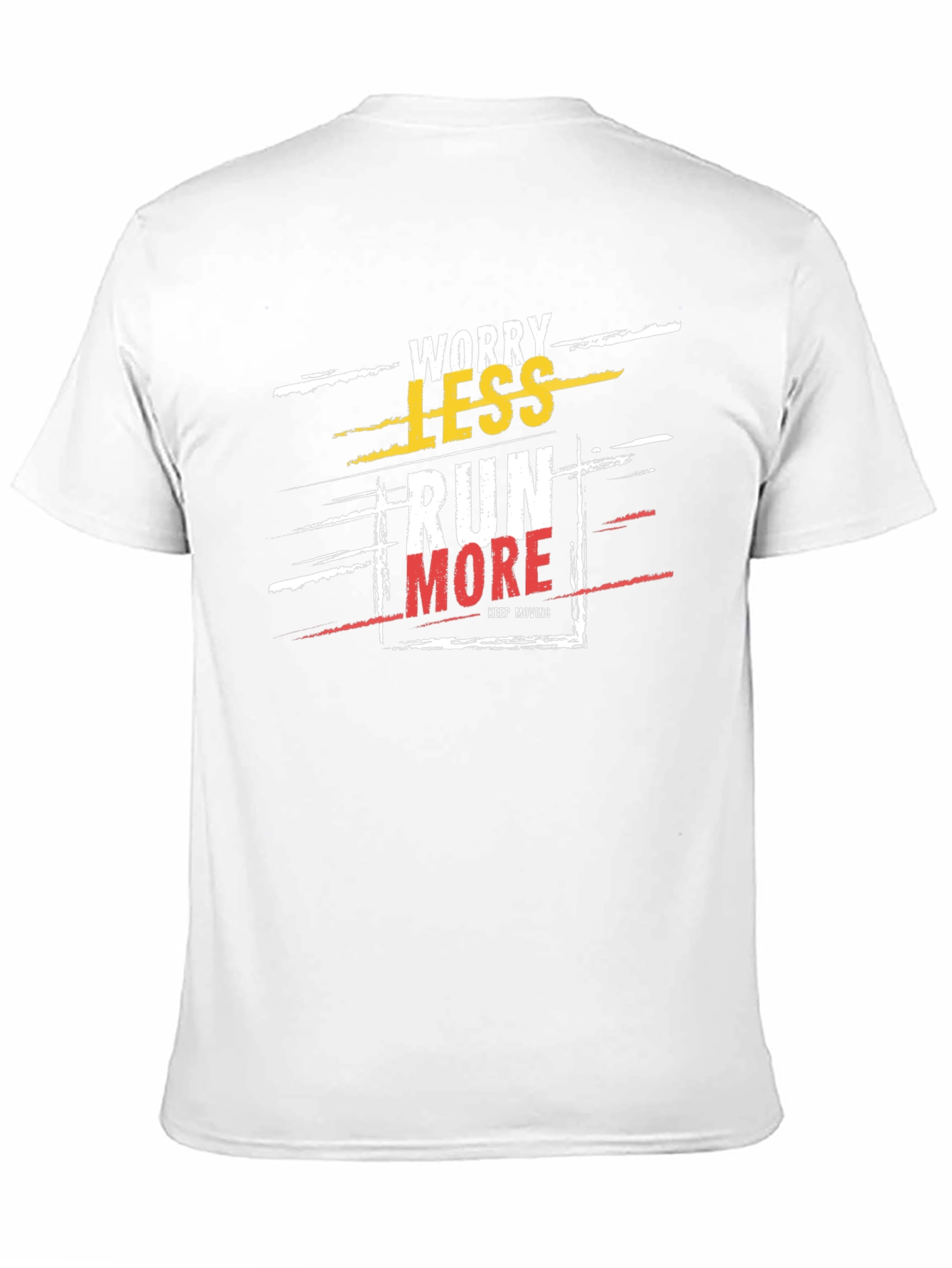 Worry Less Run More Graphic Tee