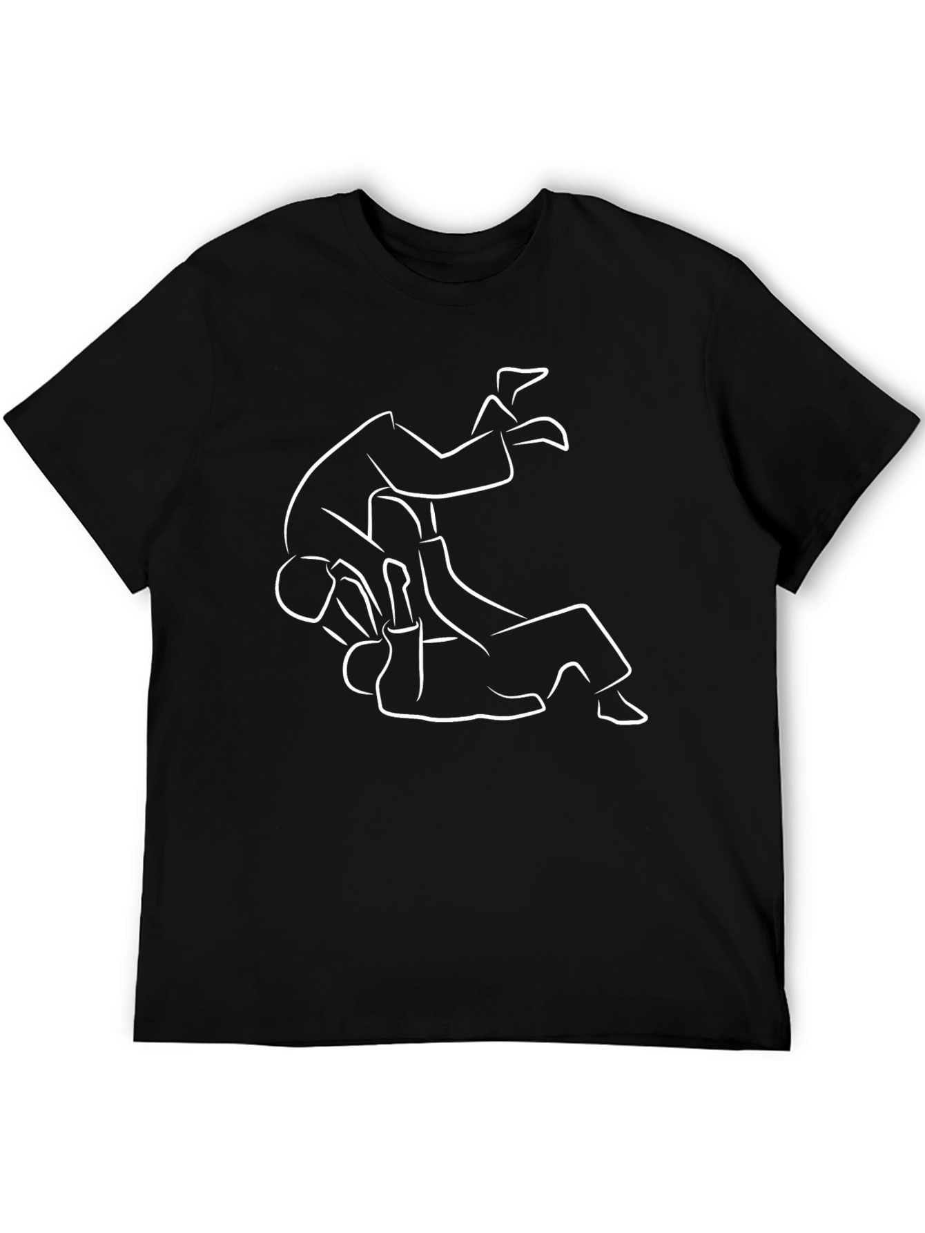 Martial Arts T-Shirt - Judo Wrestling Design