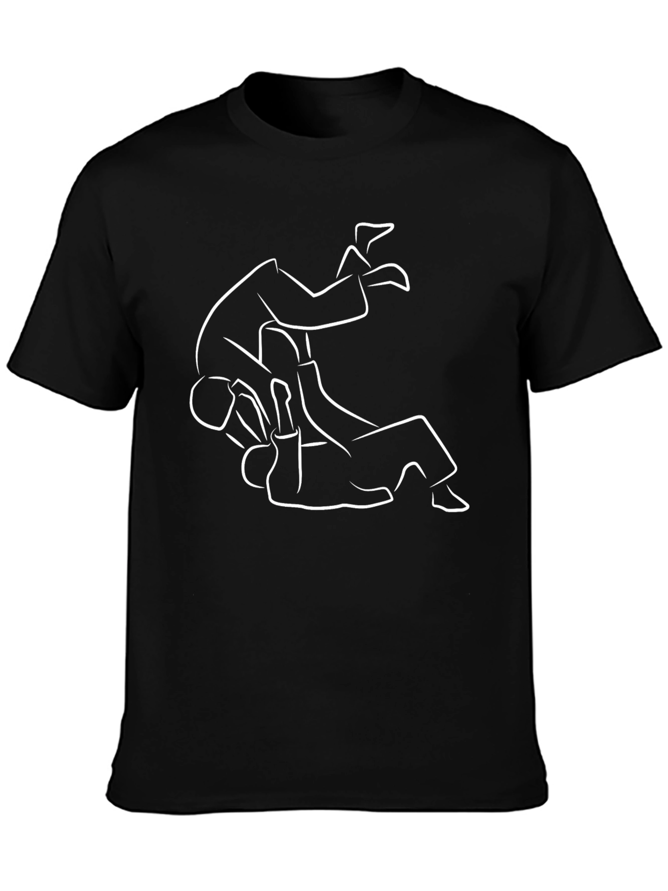 Martial Arts T-Shirt - Judo Wrestling Design
