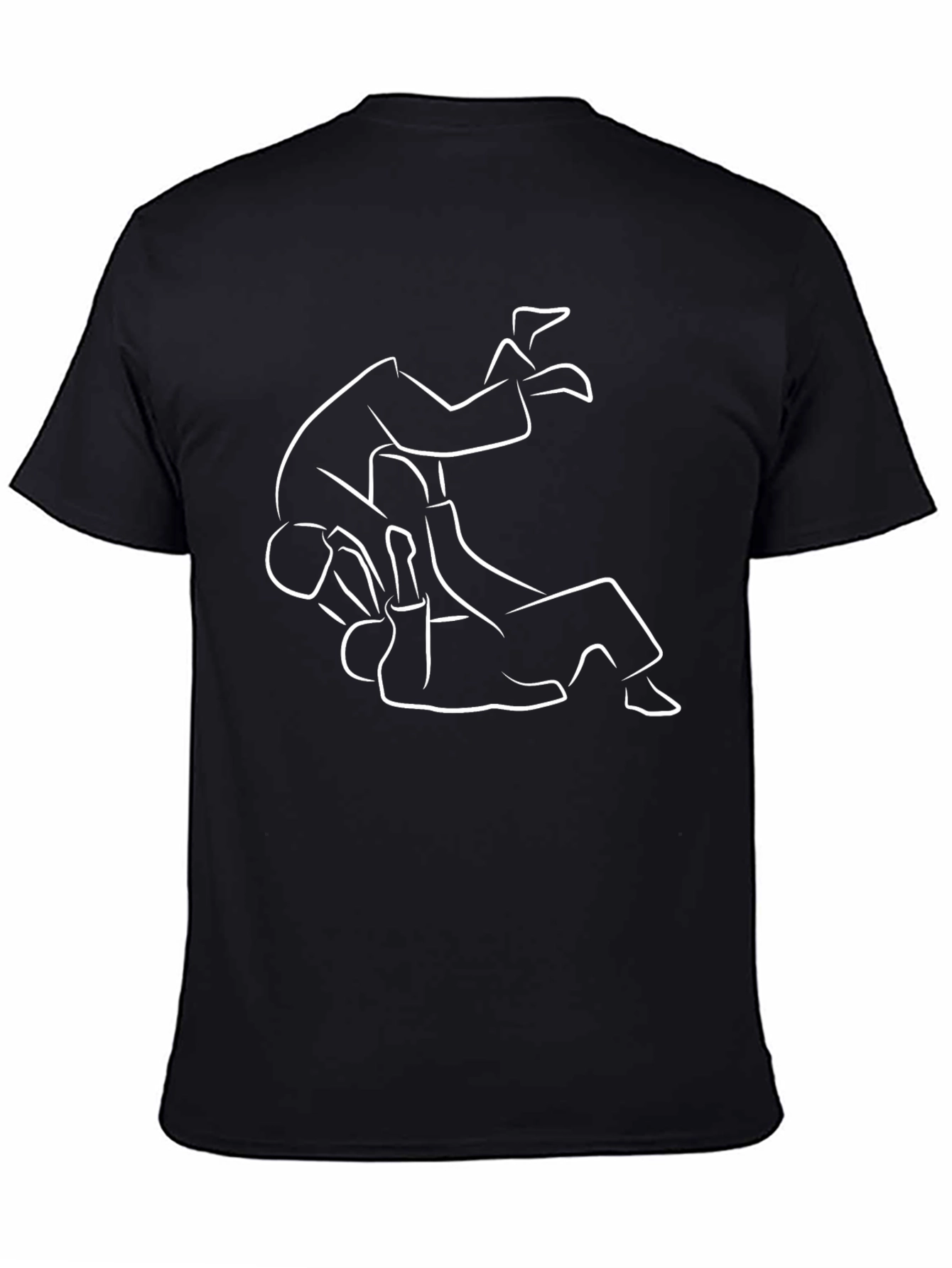 Martial Arts T-Shirt - Judo Wrestling Design