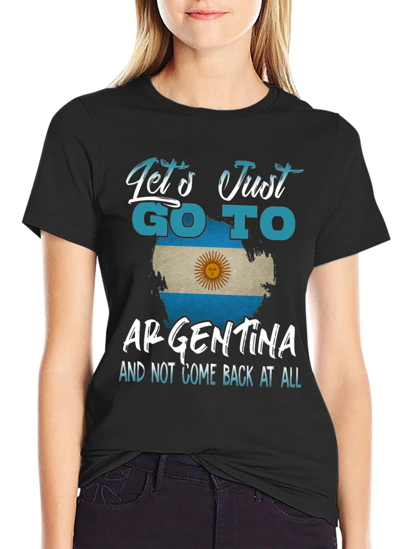 Argentina Travel T-Shirt - Lets Go To Argentina Tee