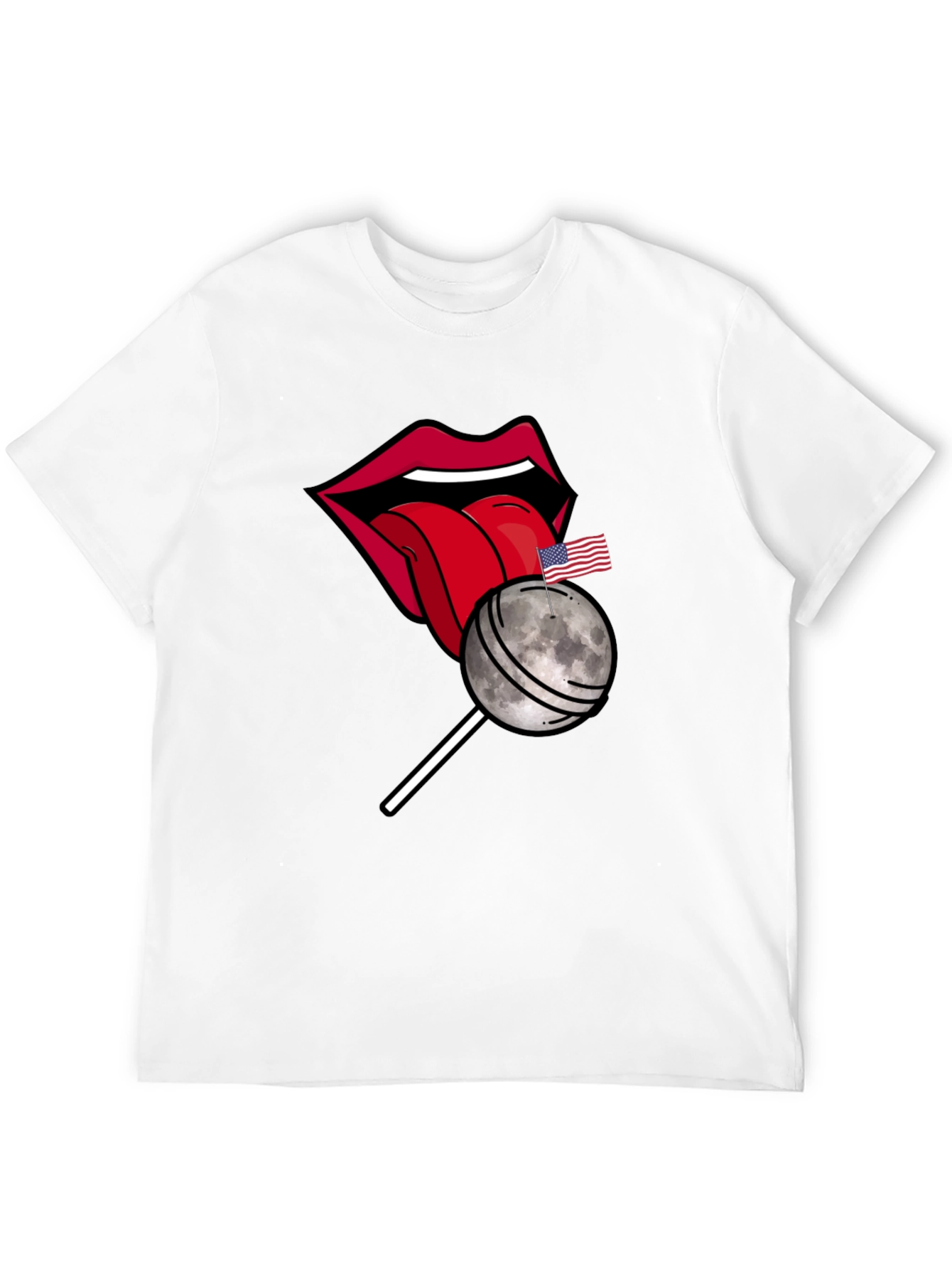 Moon Lollipop Graphic T-Shirt