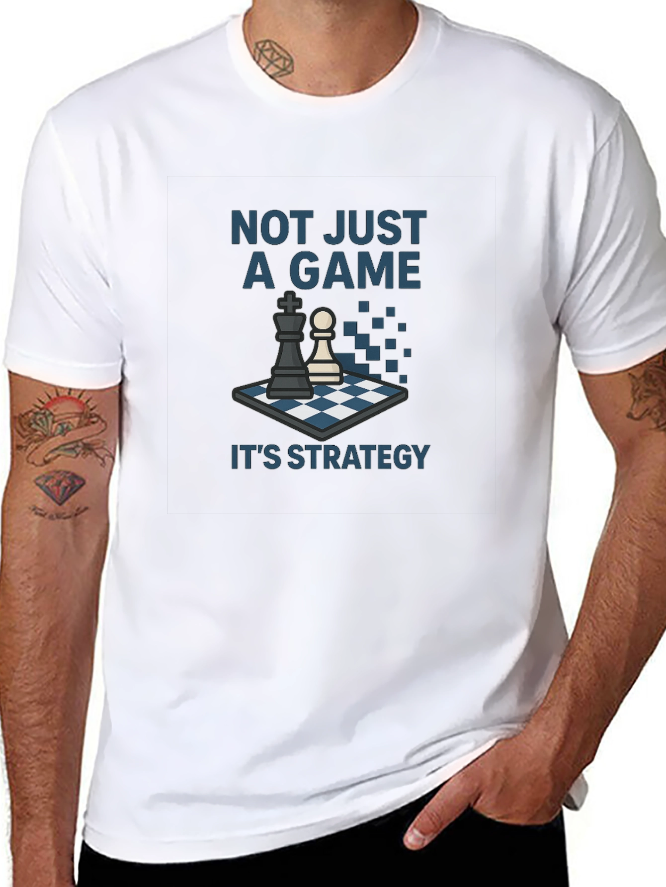 Strategy T-Shirt - Not Just A Game