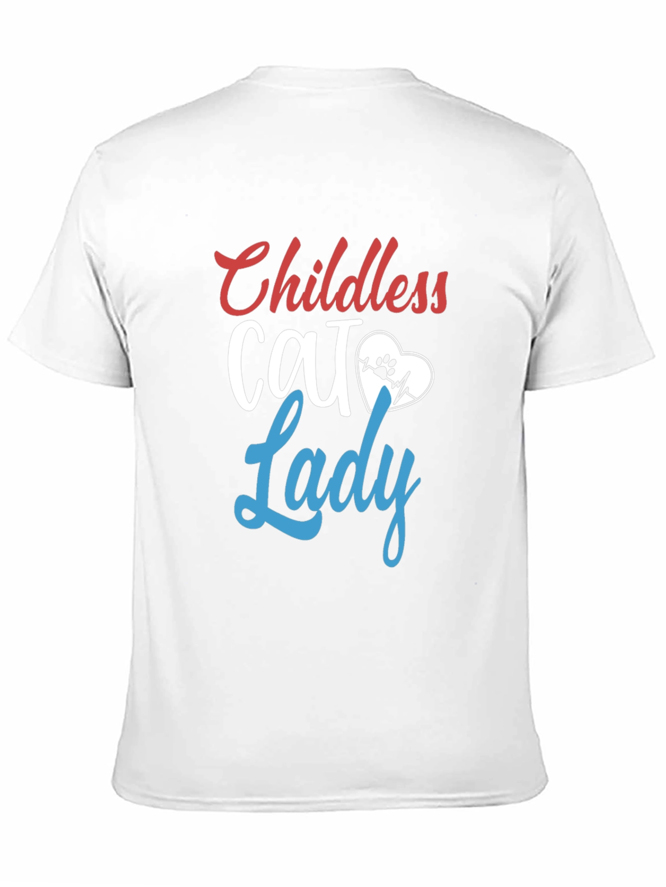 Childless Cat Lady Graphic T-Shirt - Black