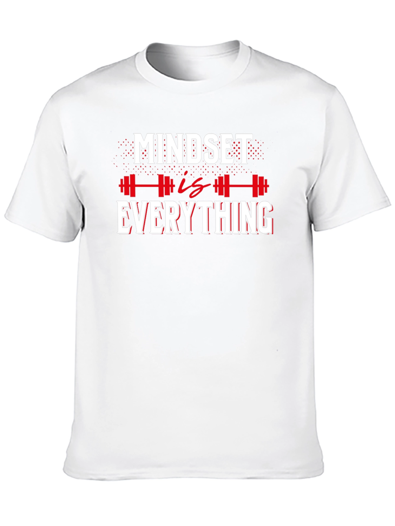 Mindset is Everything T-Shirt - Motivational Gym Tee