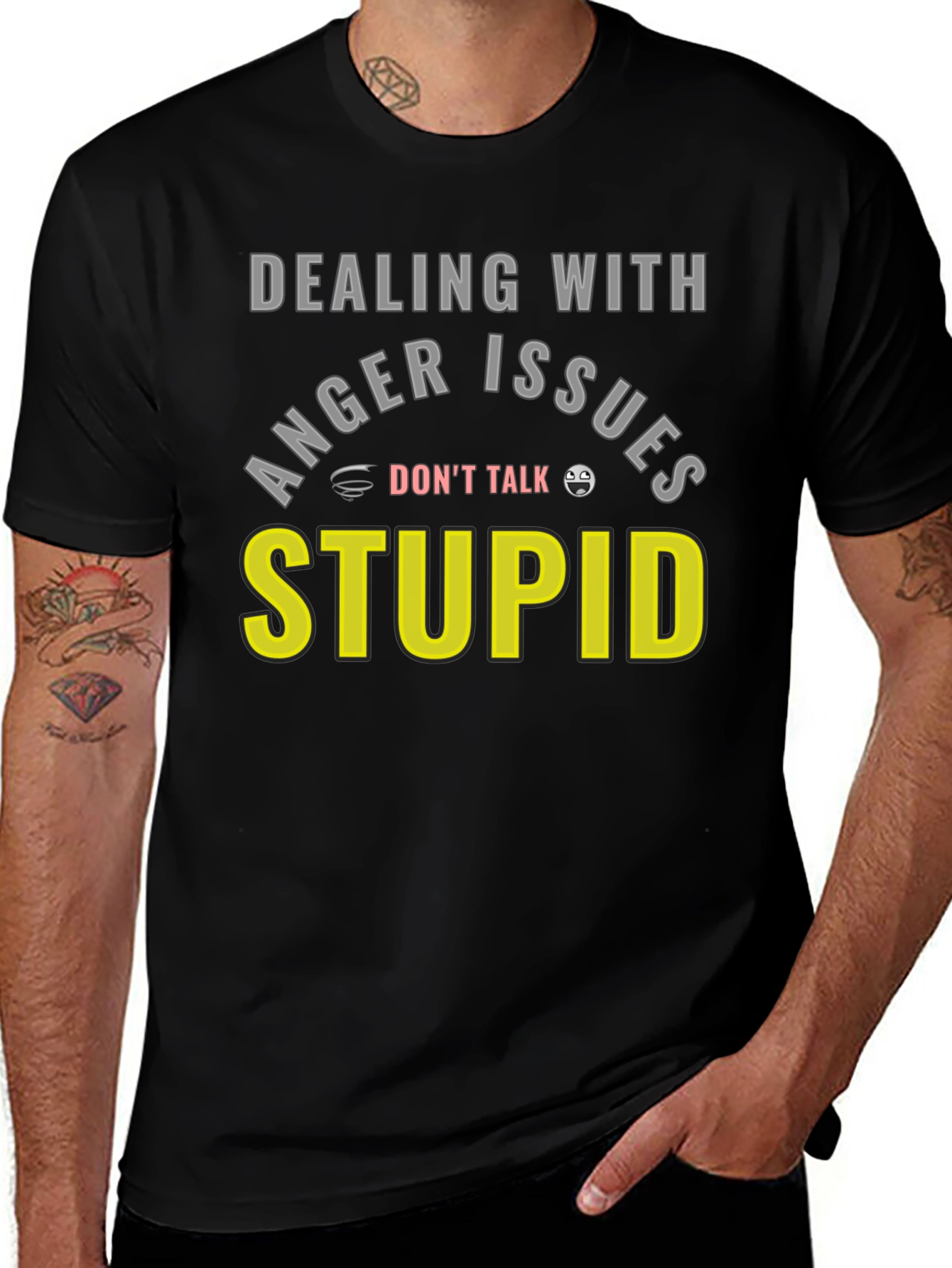 Dealing With Anger Issues Graphic Tee