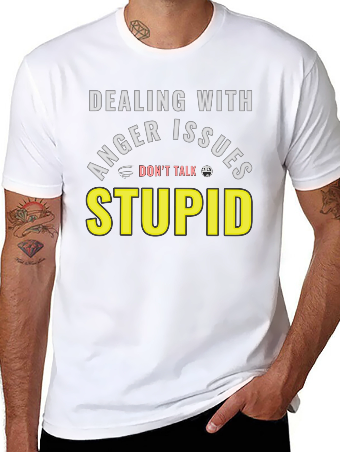 Dealing With Anger Issues Graphic Tee