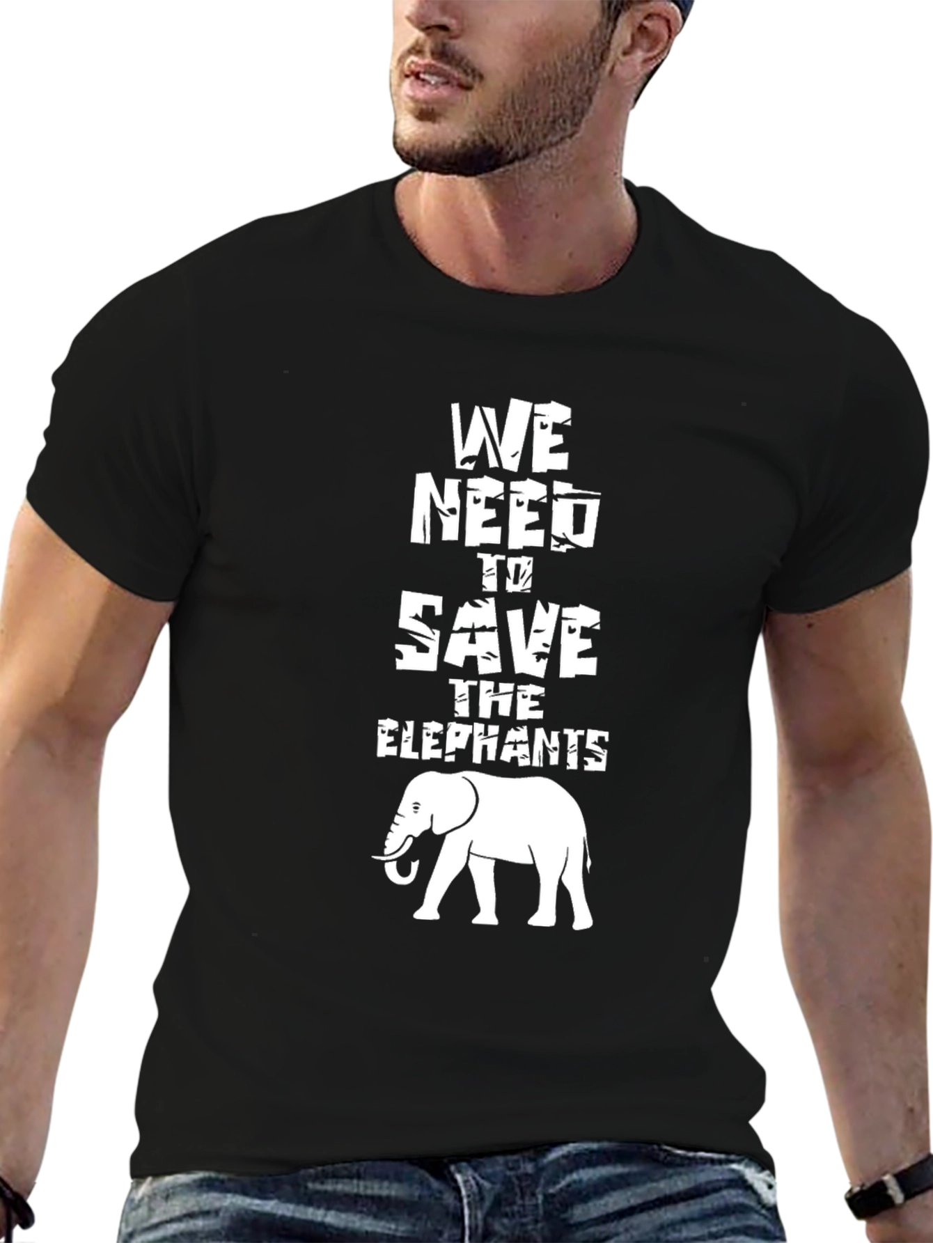 Save The Elephants Graphic Tee