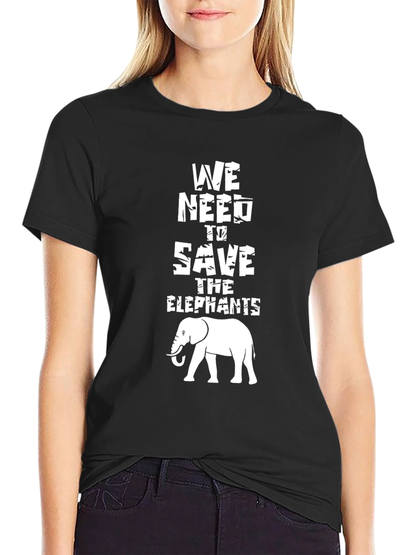 Save The Elephants Graphic Tee