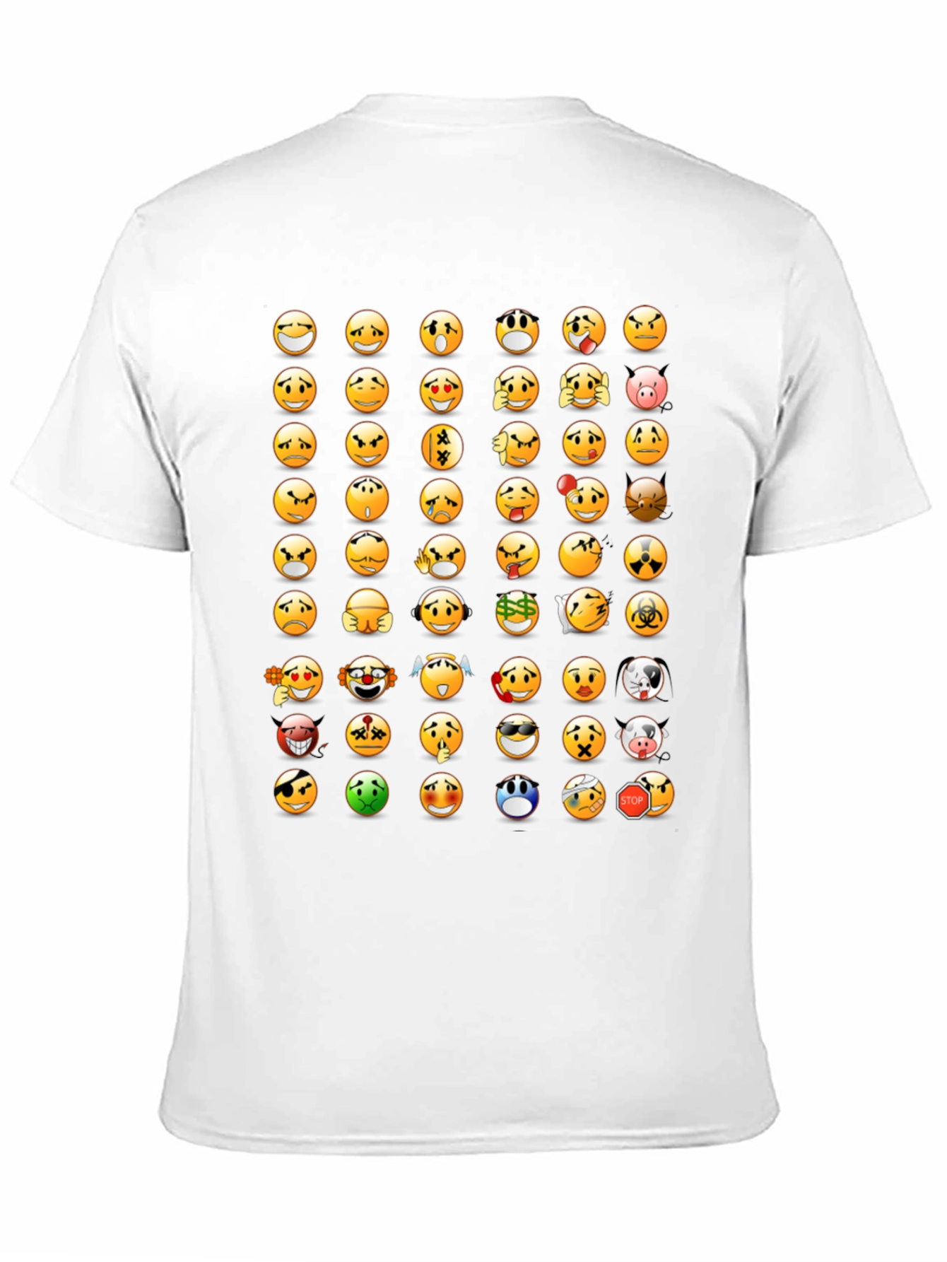 Emoji Mania T-Shirt - Black Graphic Tee