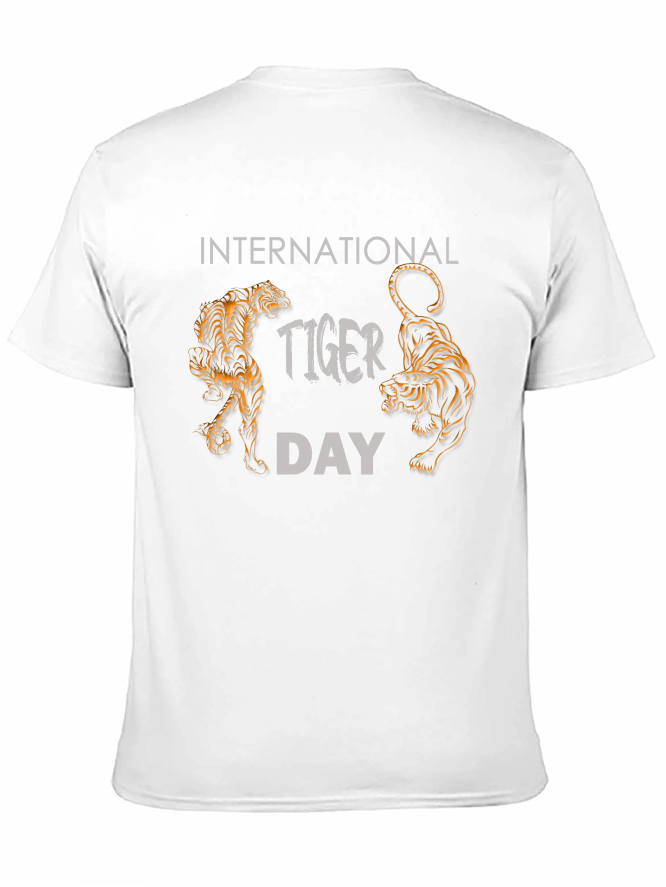 International Tiger Day Black T-Shirt