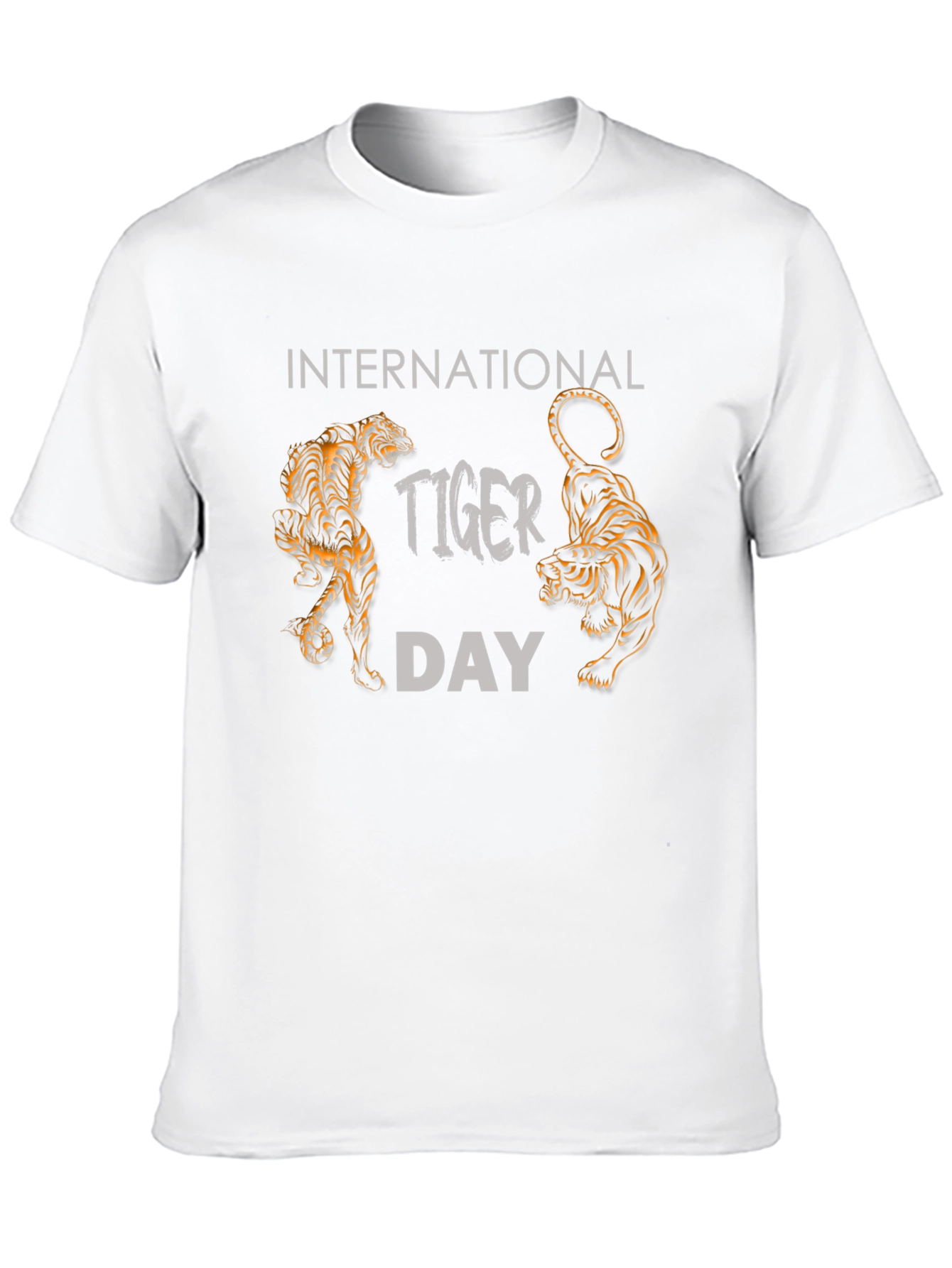International Tiger Day Black T-Shirt