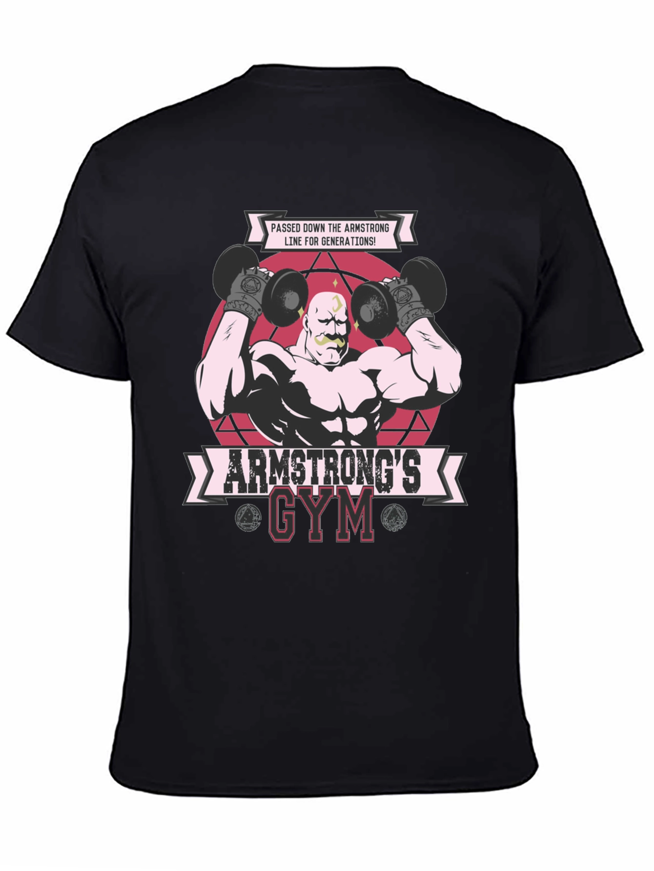Armstrongs Gym T-Shirt - Passed Down For Generations