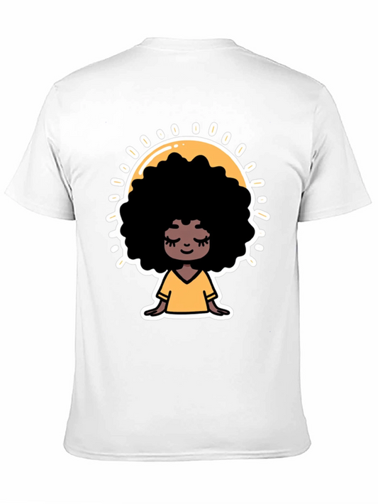 Afro Goddess Black T-Shirt - Stylish Comfort