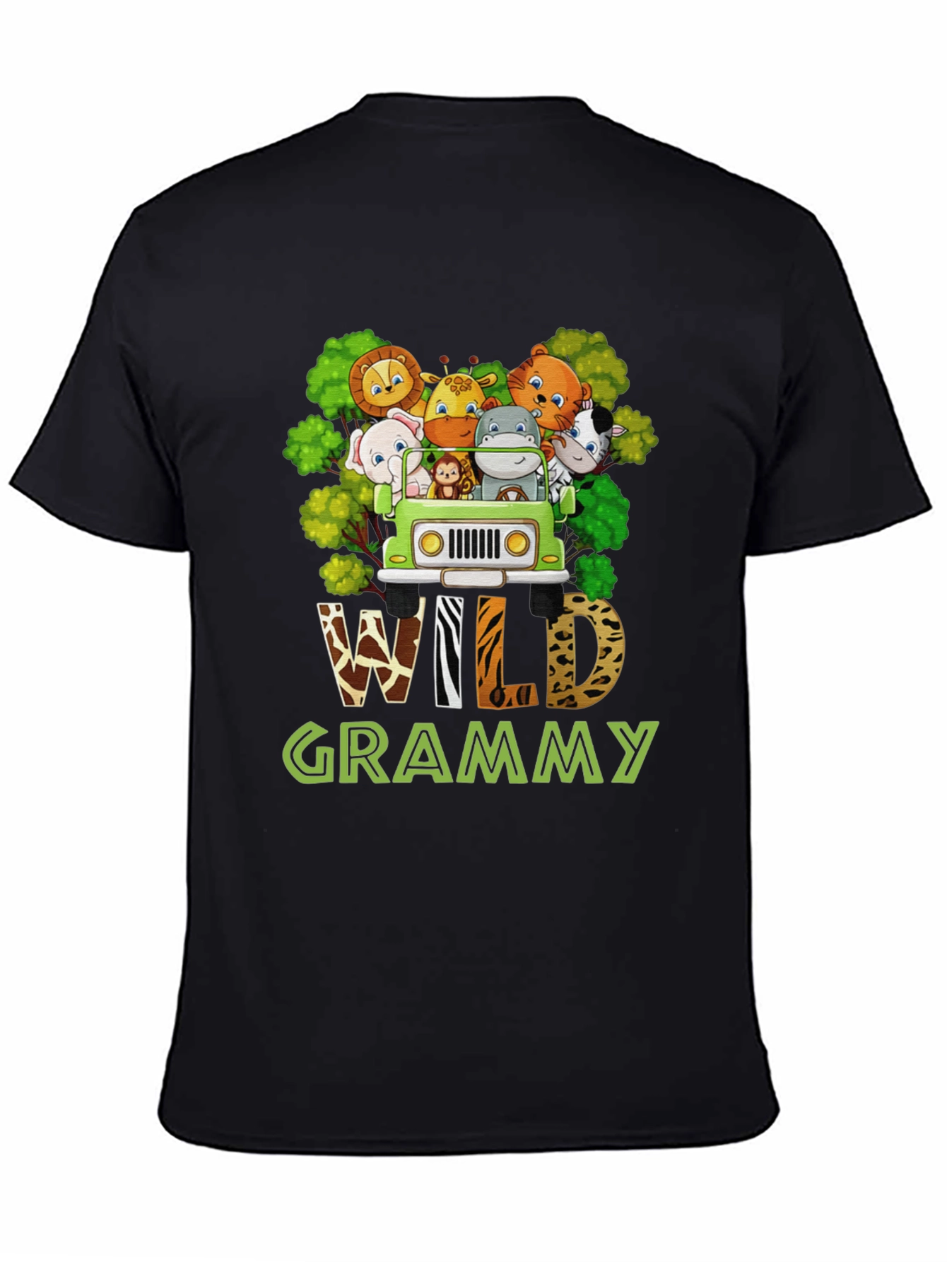 Wild Grammy Animal Print T-Shirt