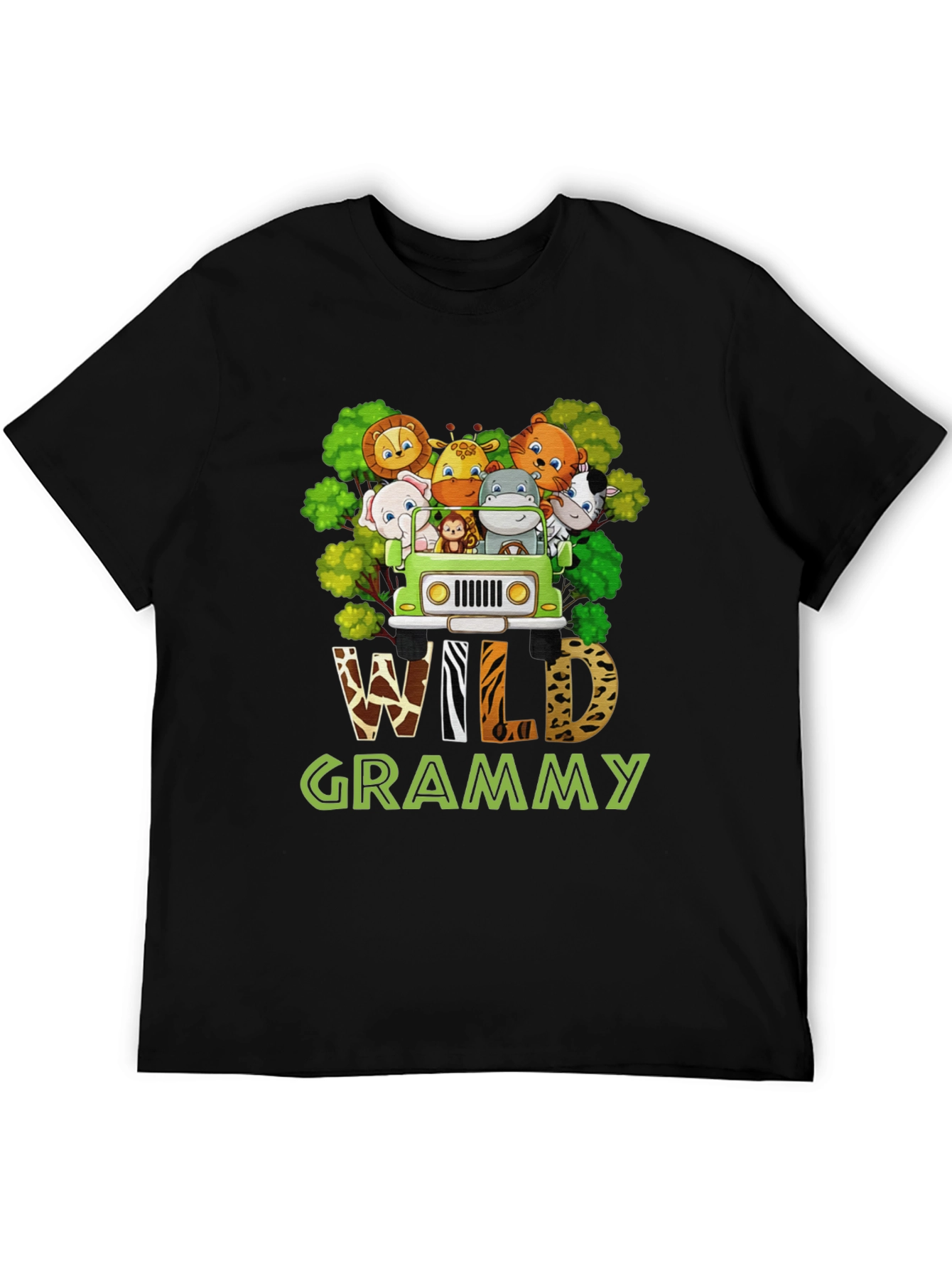 Wild Grammy Animal Print T-Shirt
