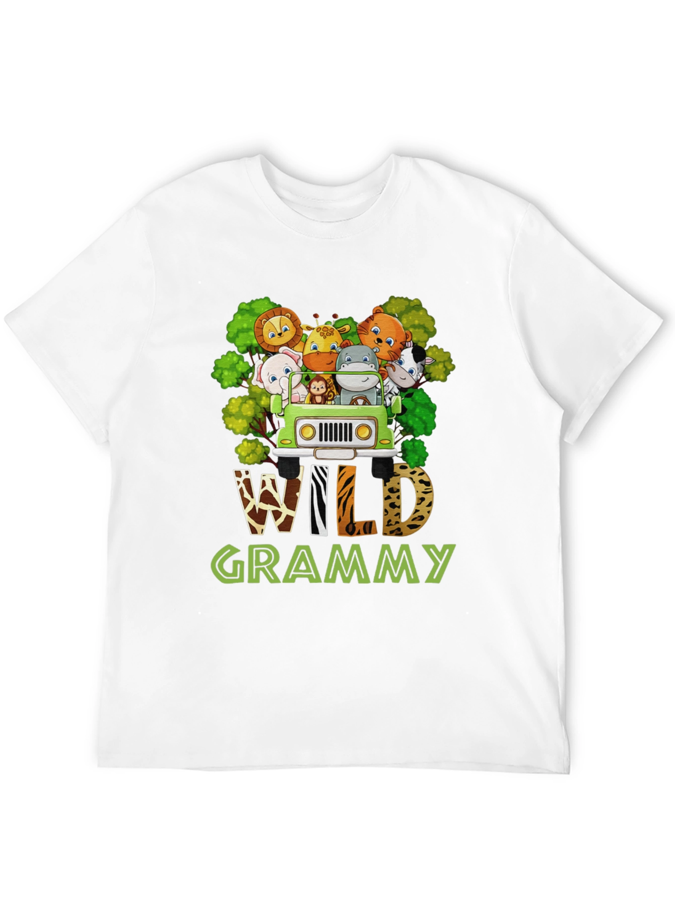 Wild Grammy Animal Print T-Shirt