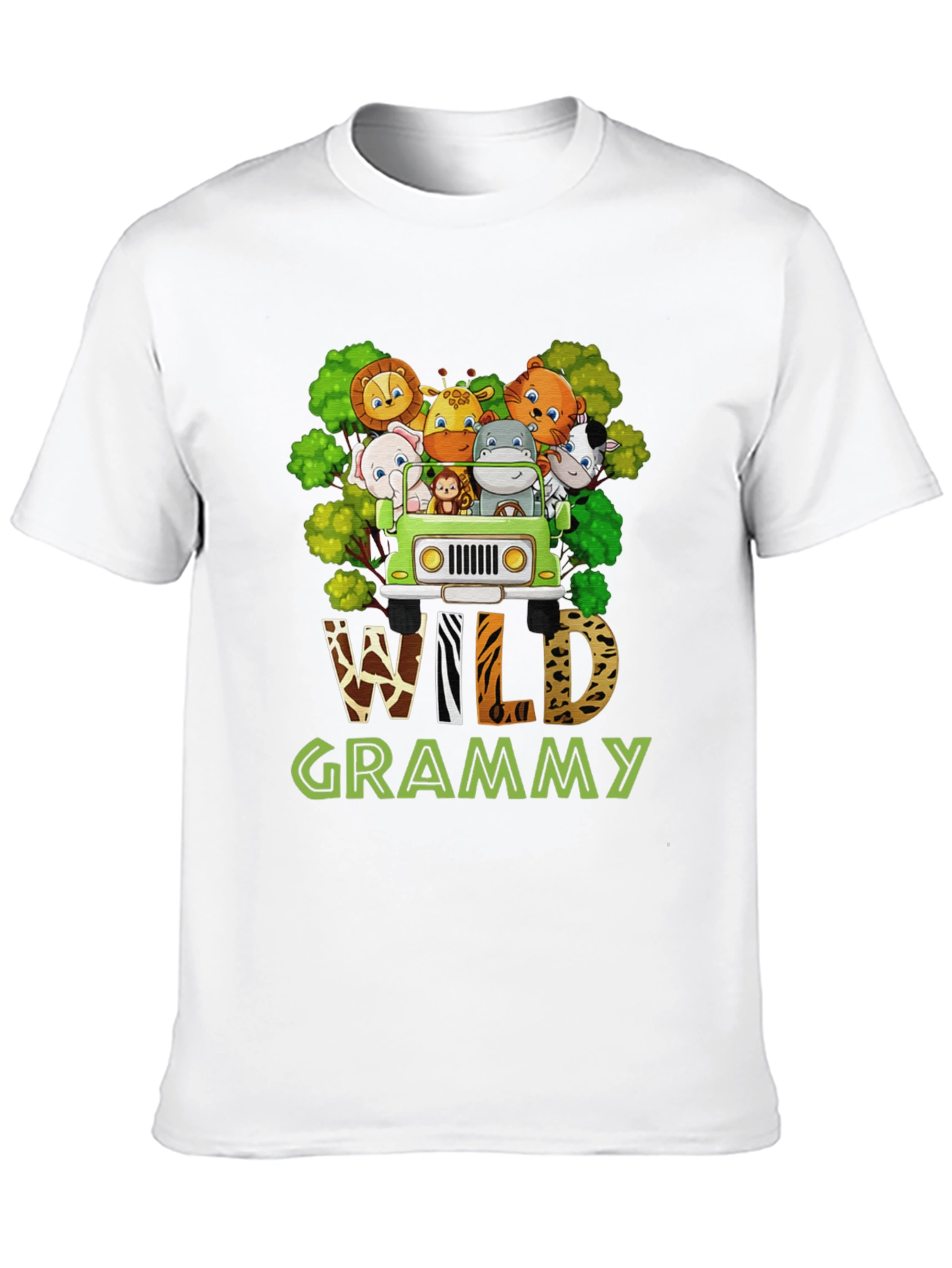 Wild Grammy Animal Print T-Shirt