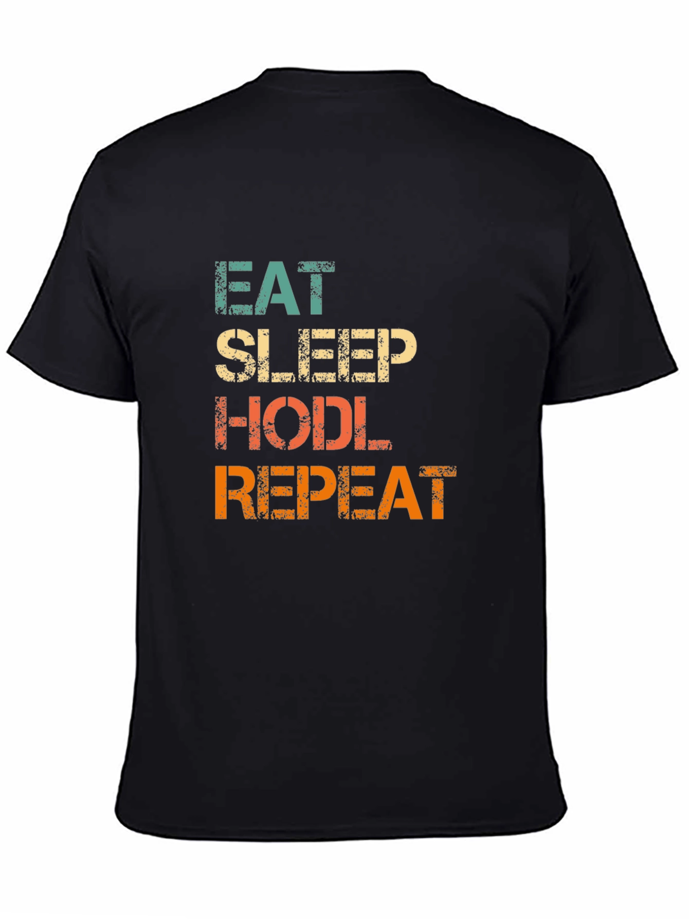 Eat Sleep HODL Repeat Crypto T-Shirt