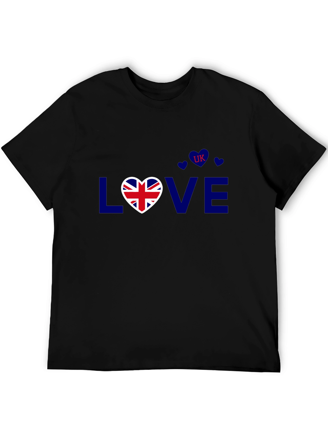 Love UK T-Shirt - British Flag Heart