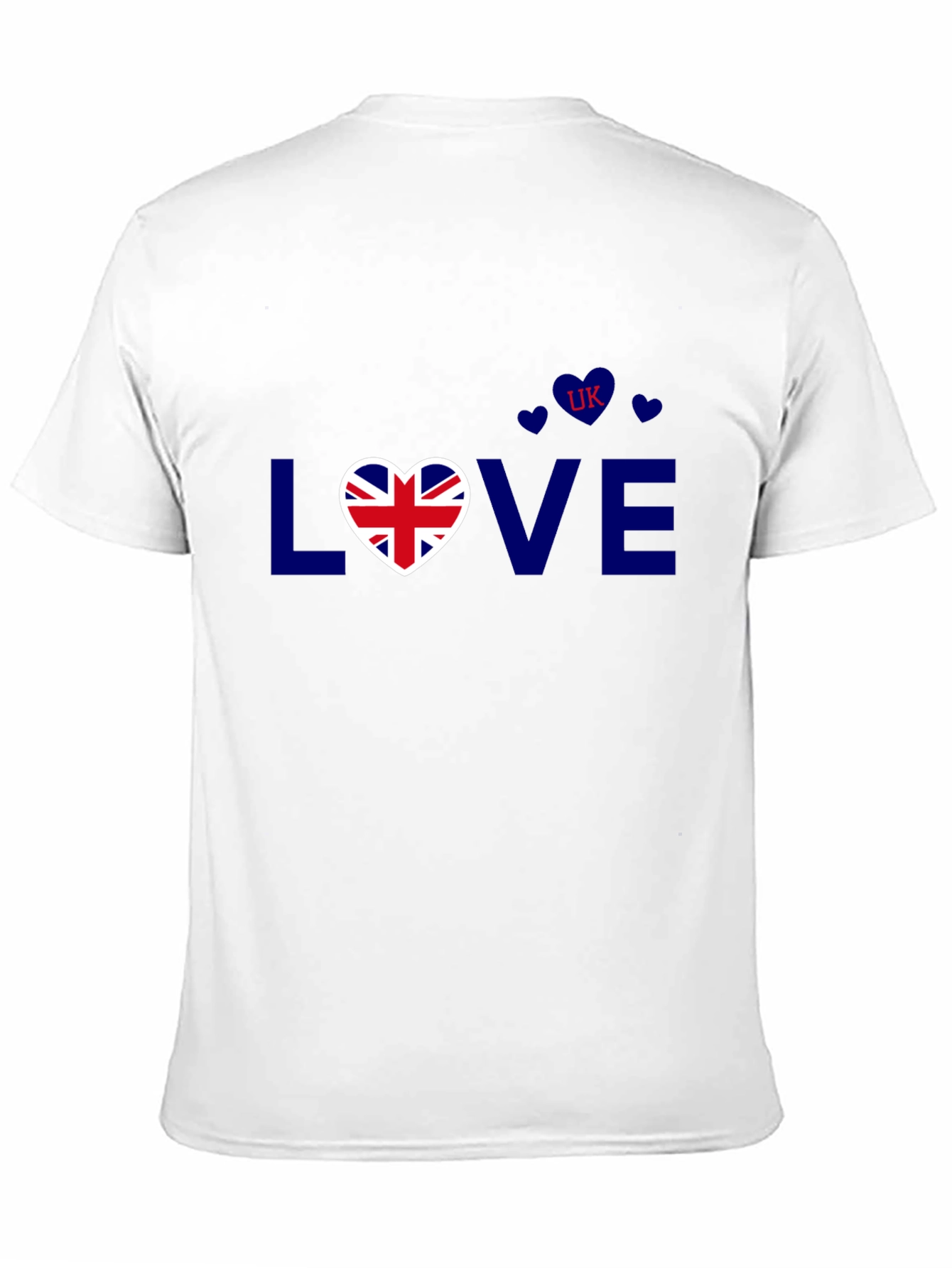 Love UK T-Shirt - British Flag Heart