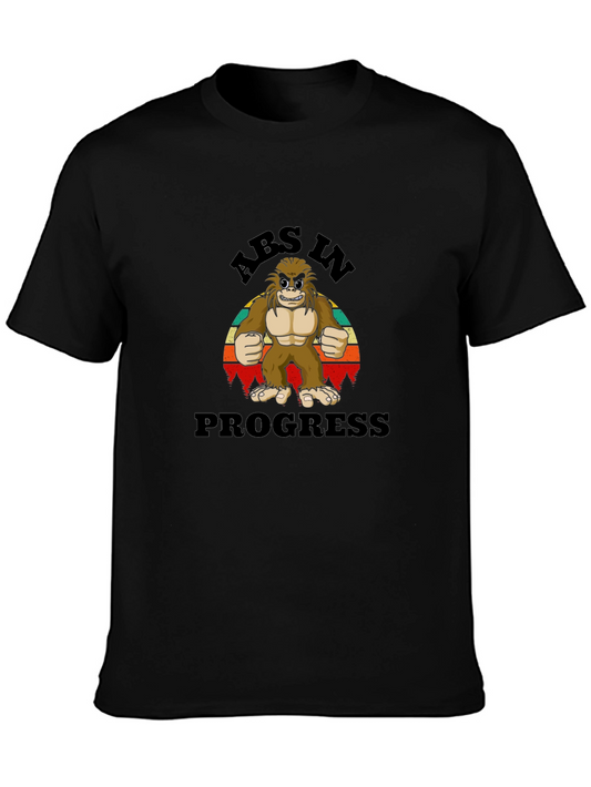 Abs in Progress Bigfoot T-Shirt