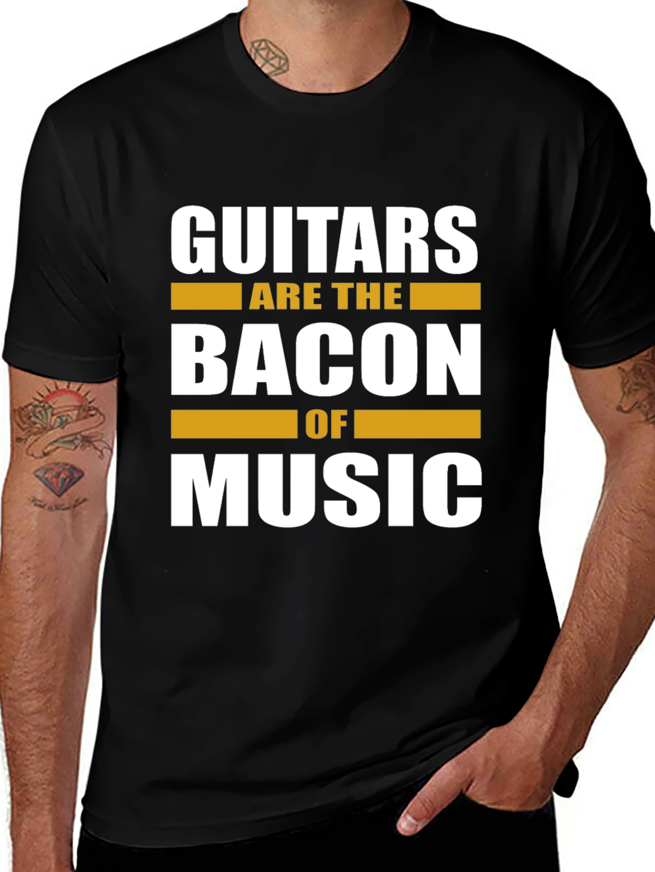 Guitars Are The Bacon Of Music T-Shirt