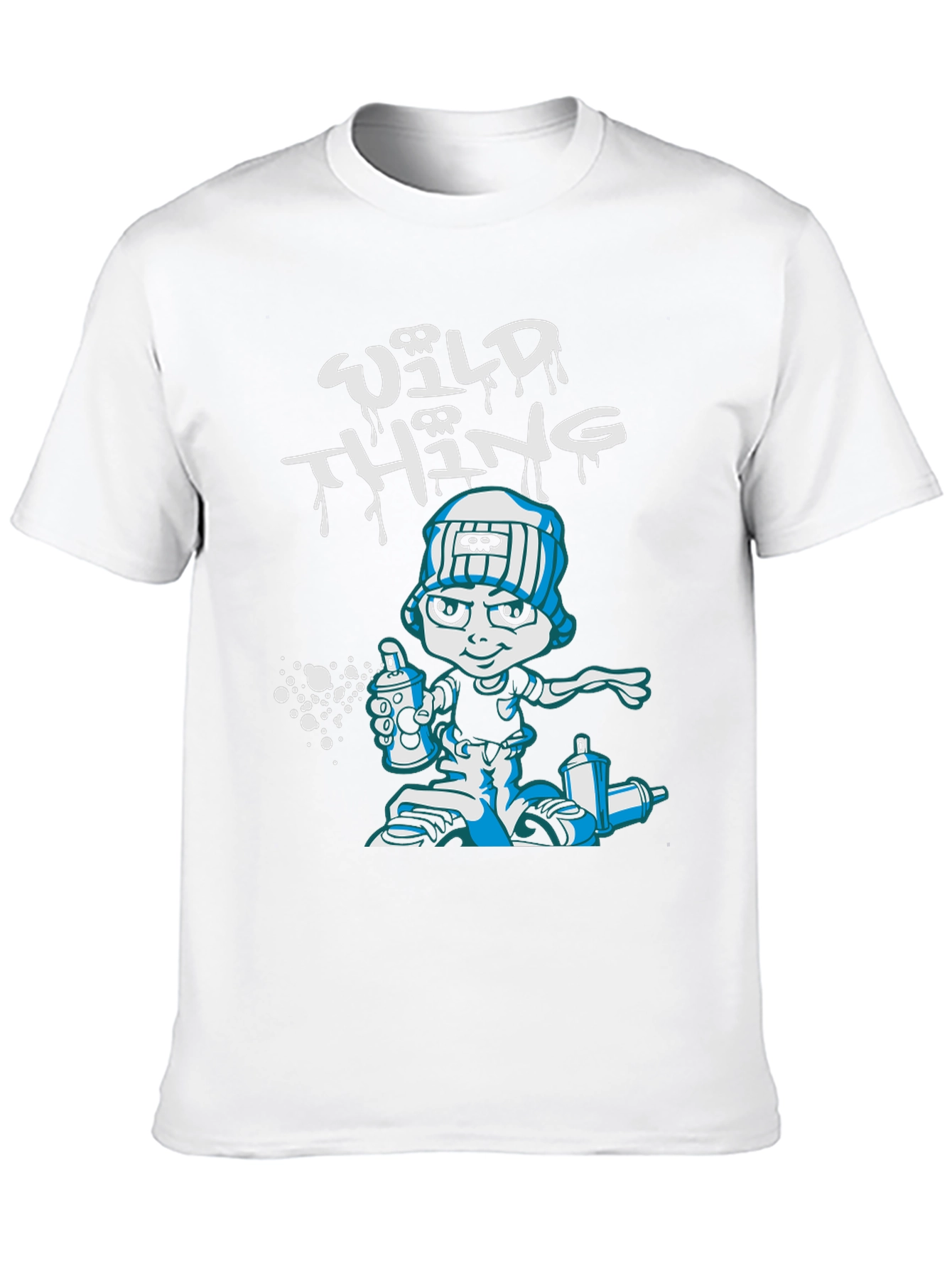 Wild Thing Graffiti Artist Graphic T-Shirt