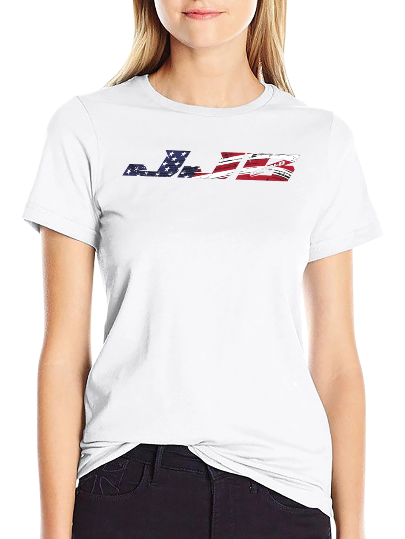 American Flag JLB Burnout T-Shirt
