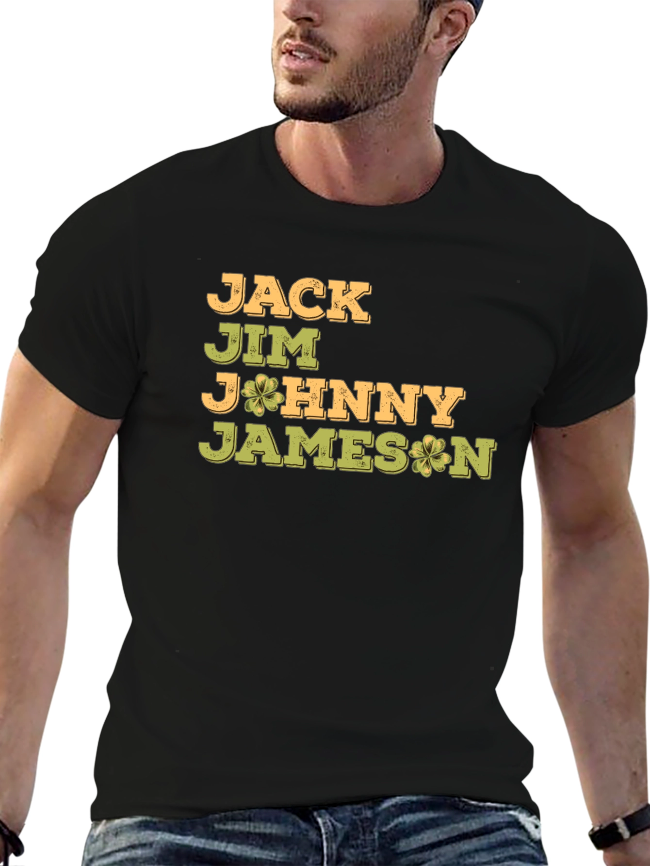 Jack Jim Johnny Jameson Graphic Tee
