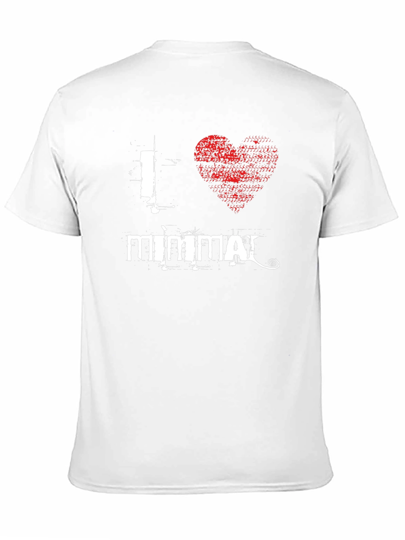 I Heart Mimmal Black T-Shirt