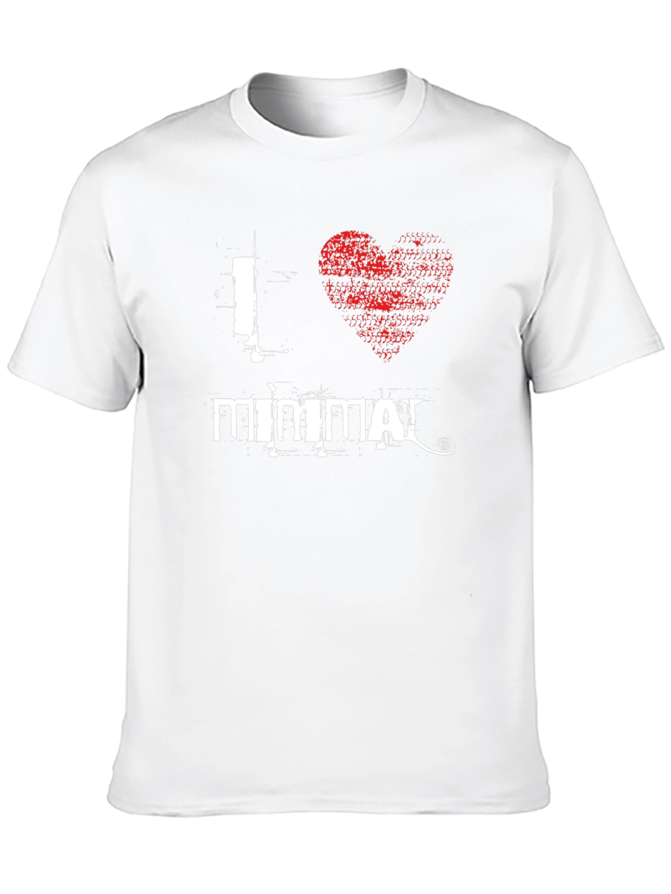 I Heart Mimmal Black T-Shirt